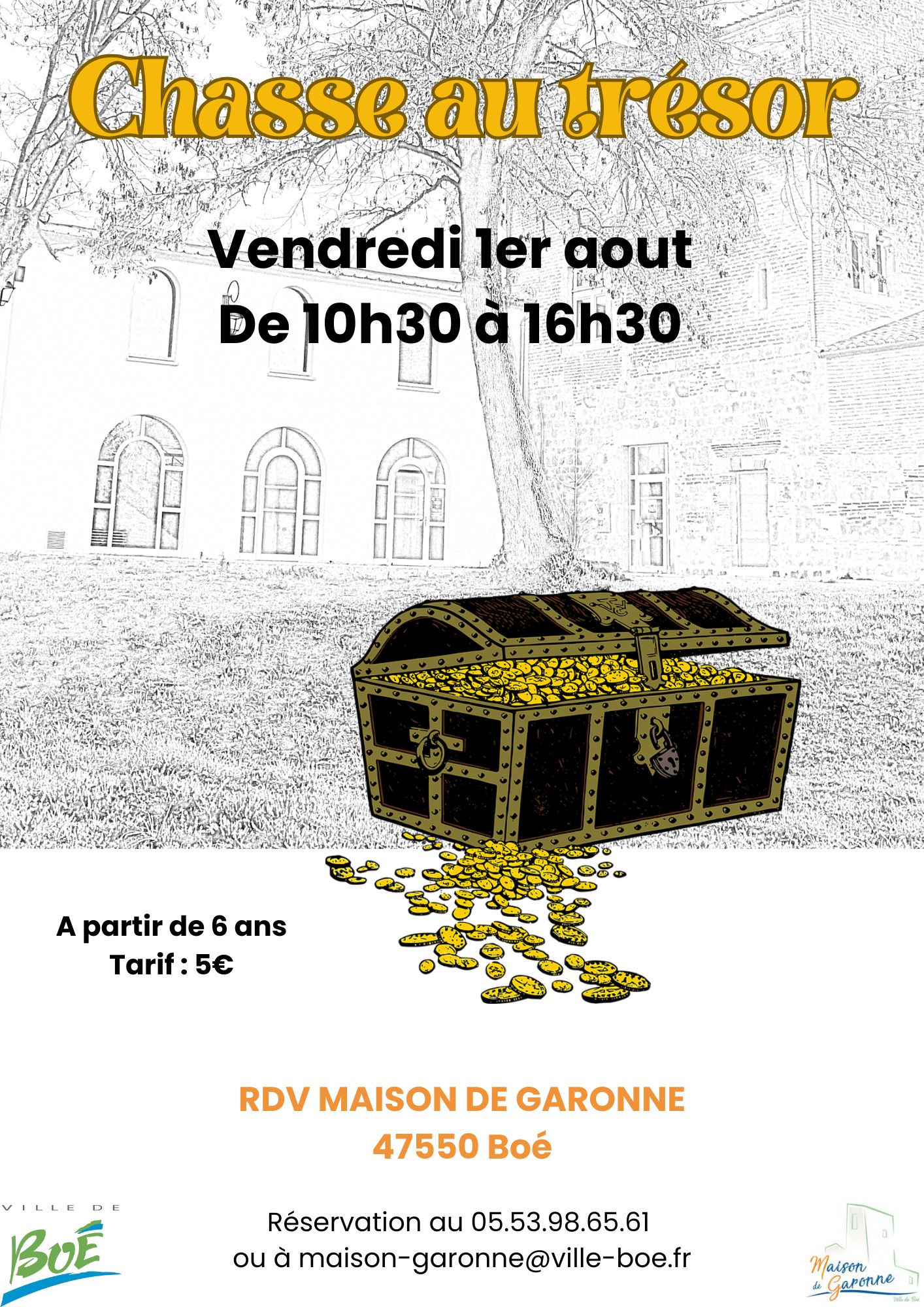 Chasse au trésor – jeune public