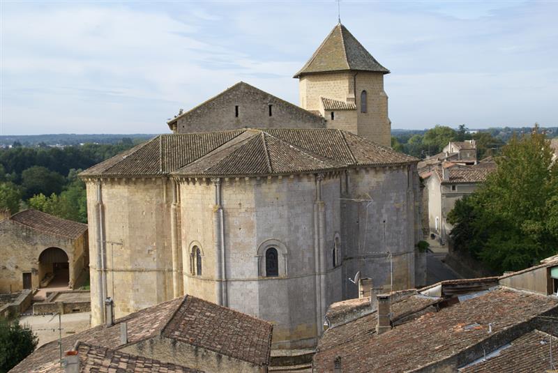 Chevet de l'église St Sauveur