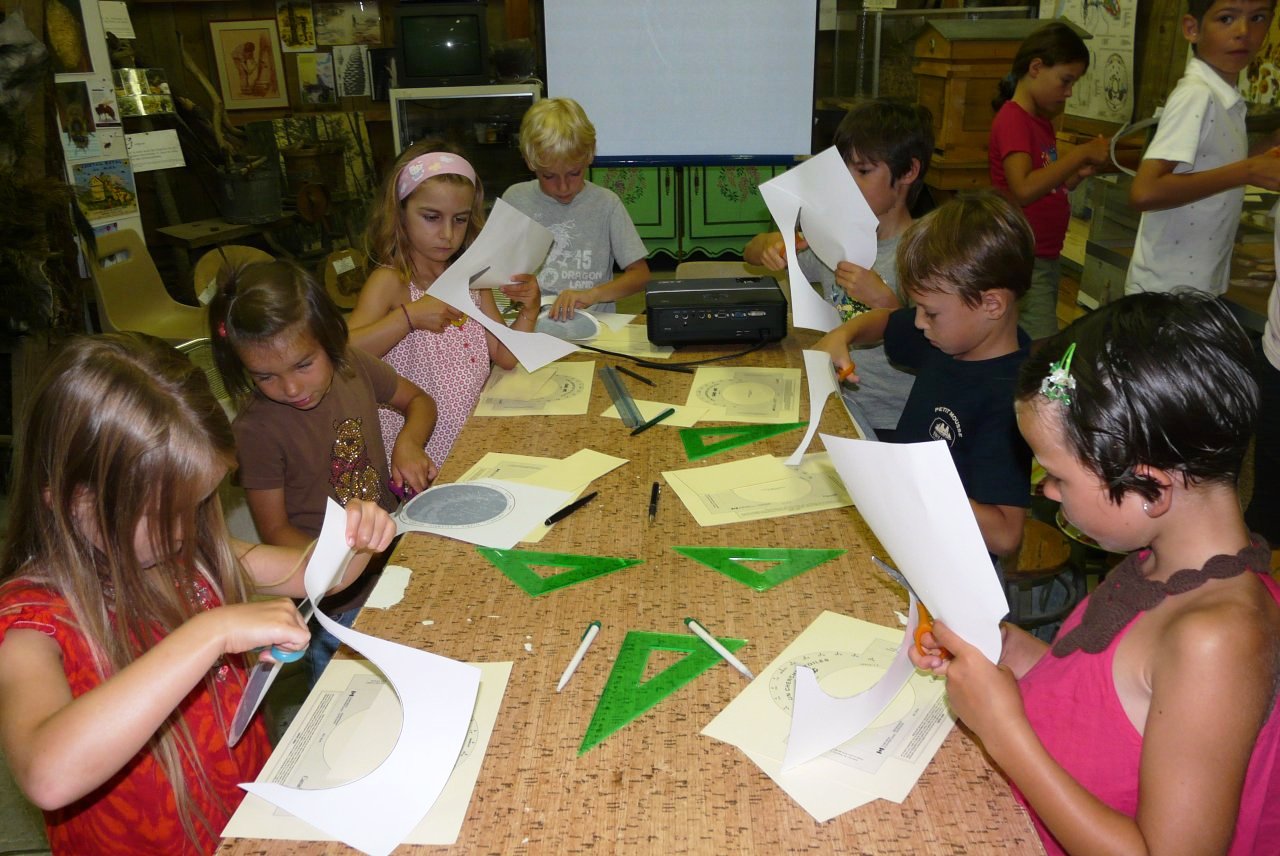 Atelier constellations, mythologie et carte du ciel 