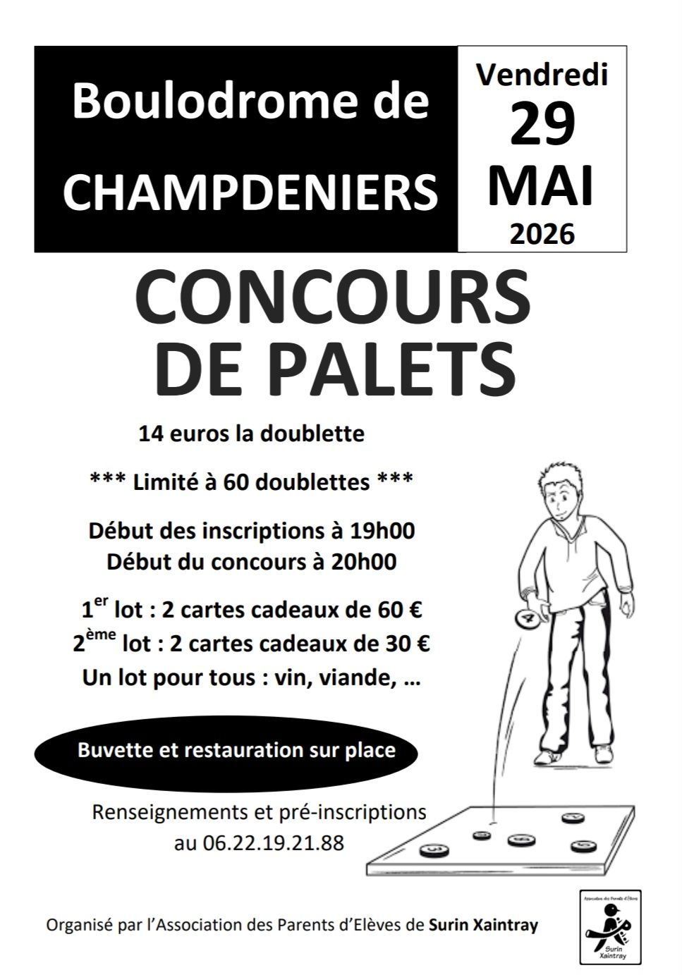 Concours de palets