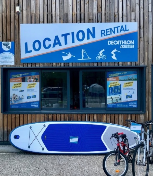 Décathlon – Location de vélos