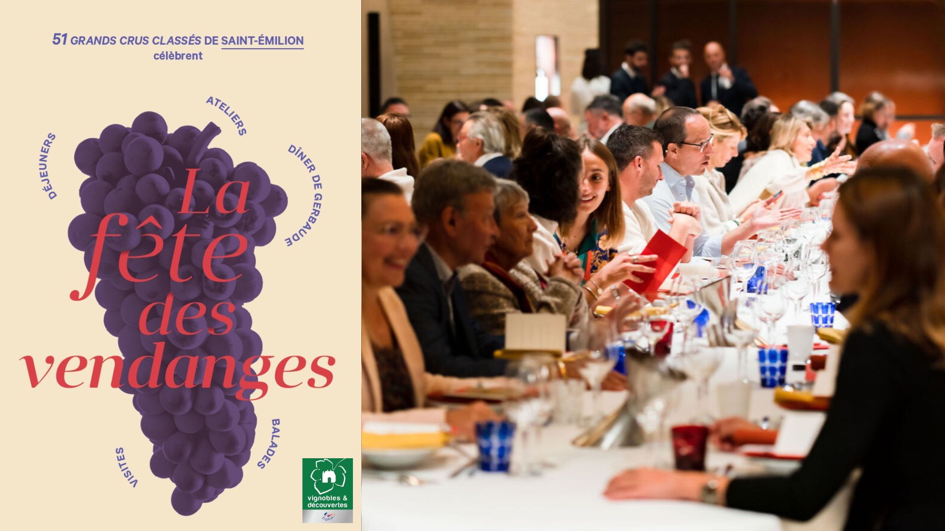 DINER "FÊTE DES VENDANGES" AU CHÂTEAU DASSAULT