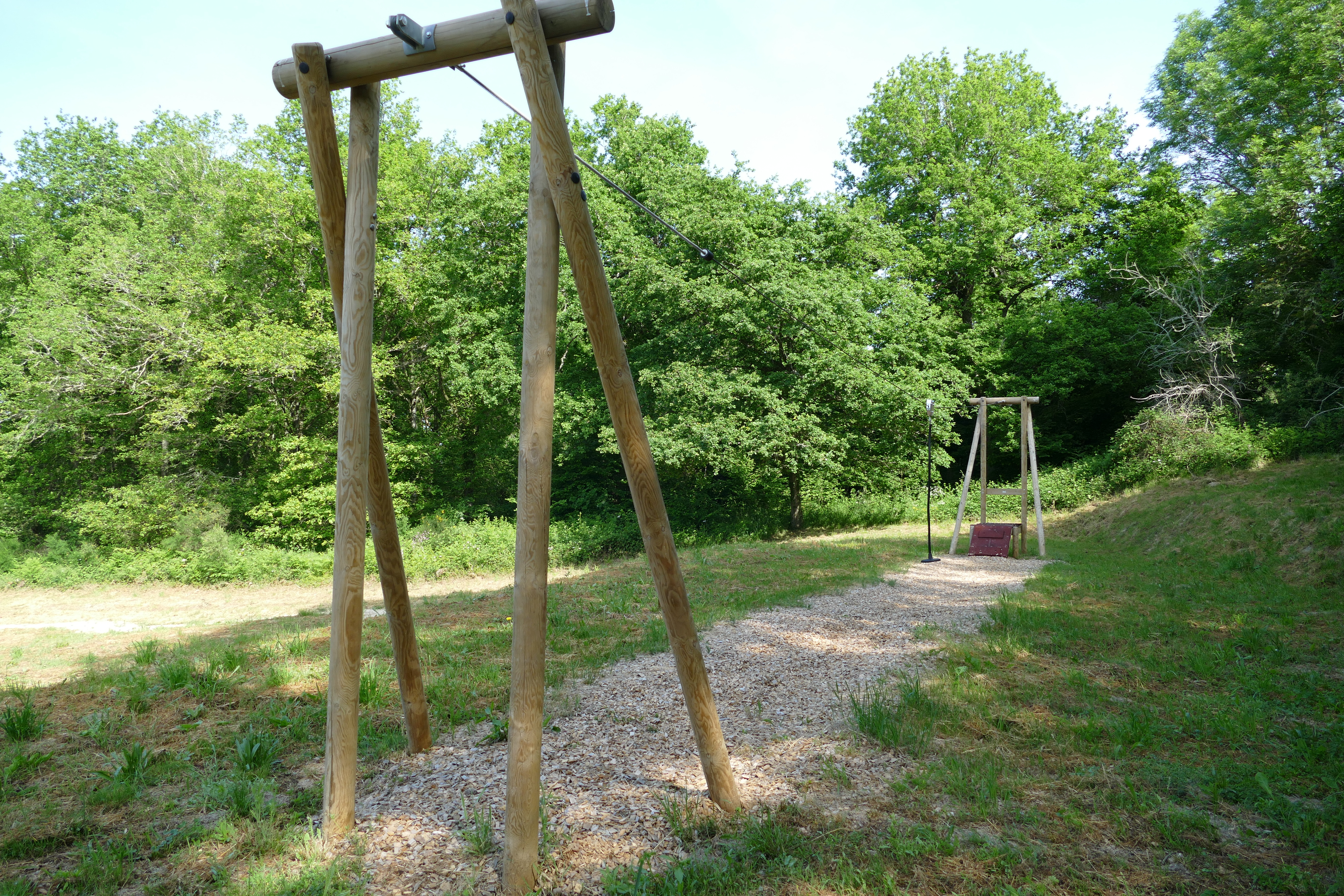 Etang de Jarmenet : Aire de pique-nique et de jeux