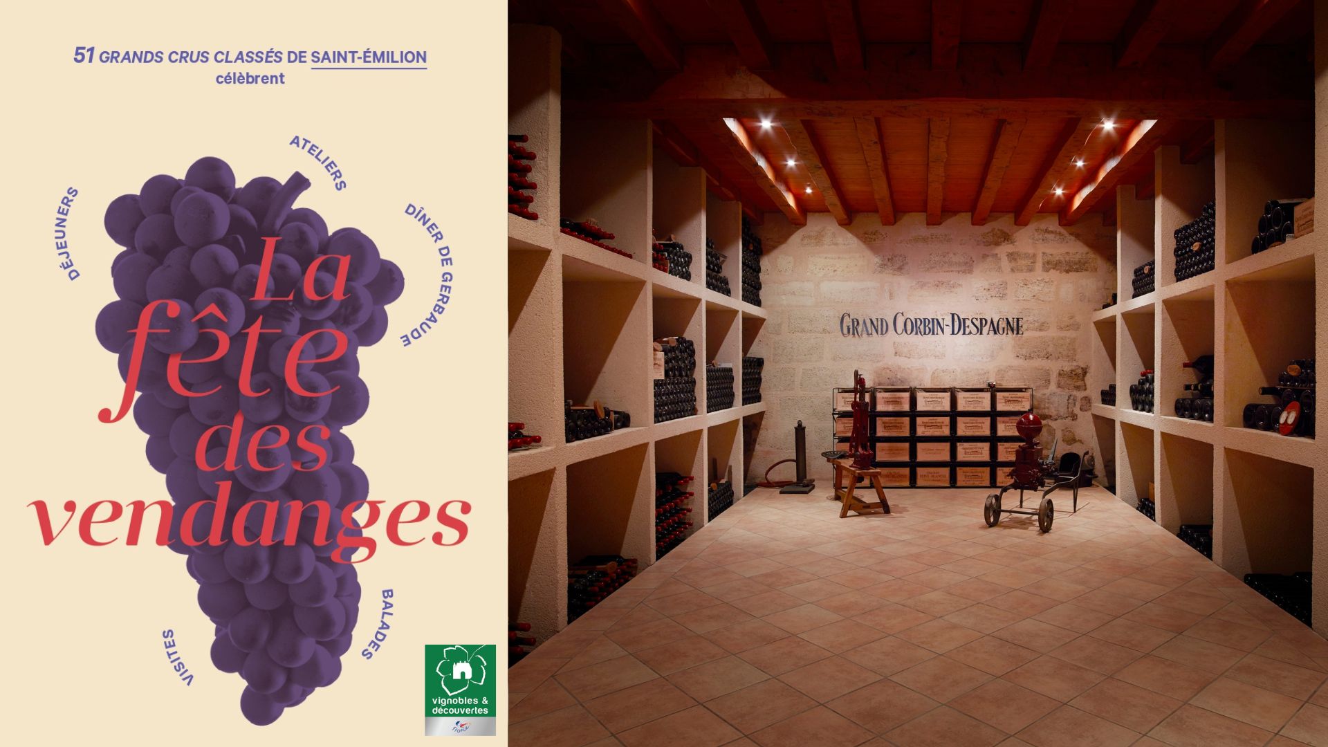 Déjeuner Vigneron au Château Grand Corbin-Despagne