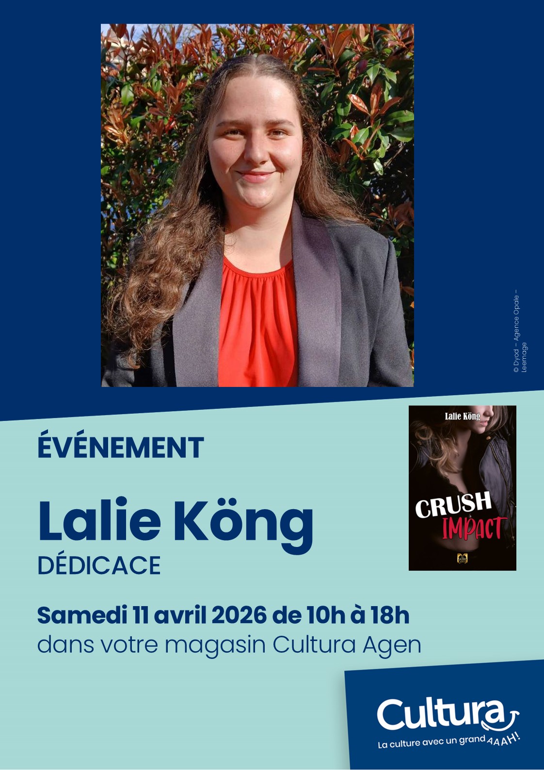 Séance de dédicace Lalie Köng