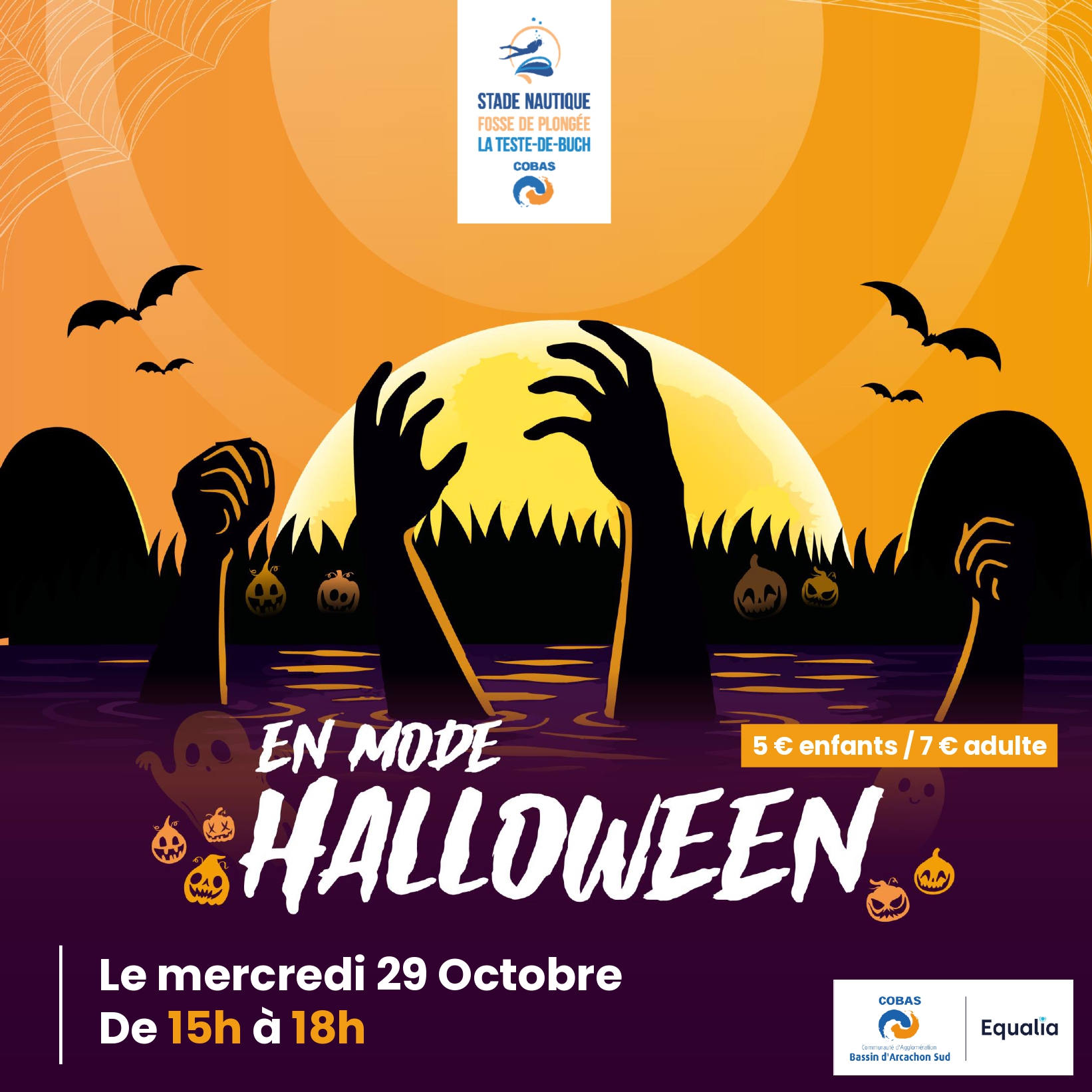 Animations «Halloween» au Stade Nautique
