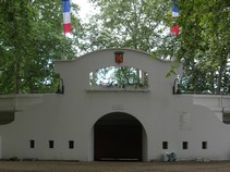 Entrée des arènes d'Amou