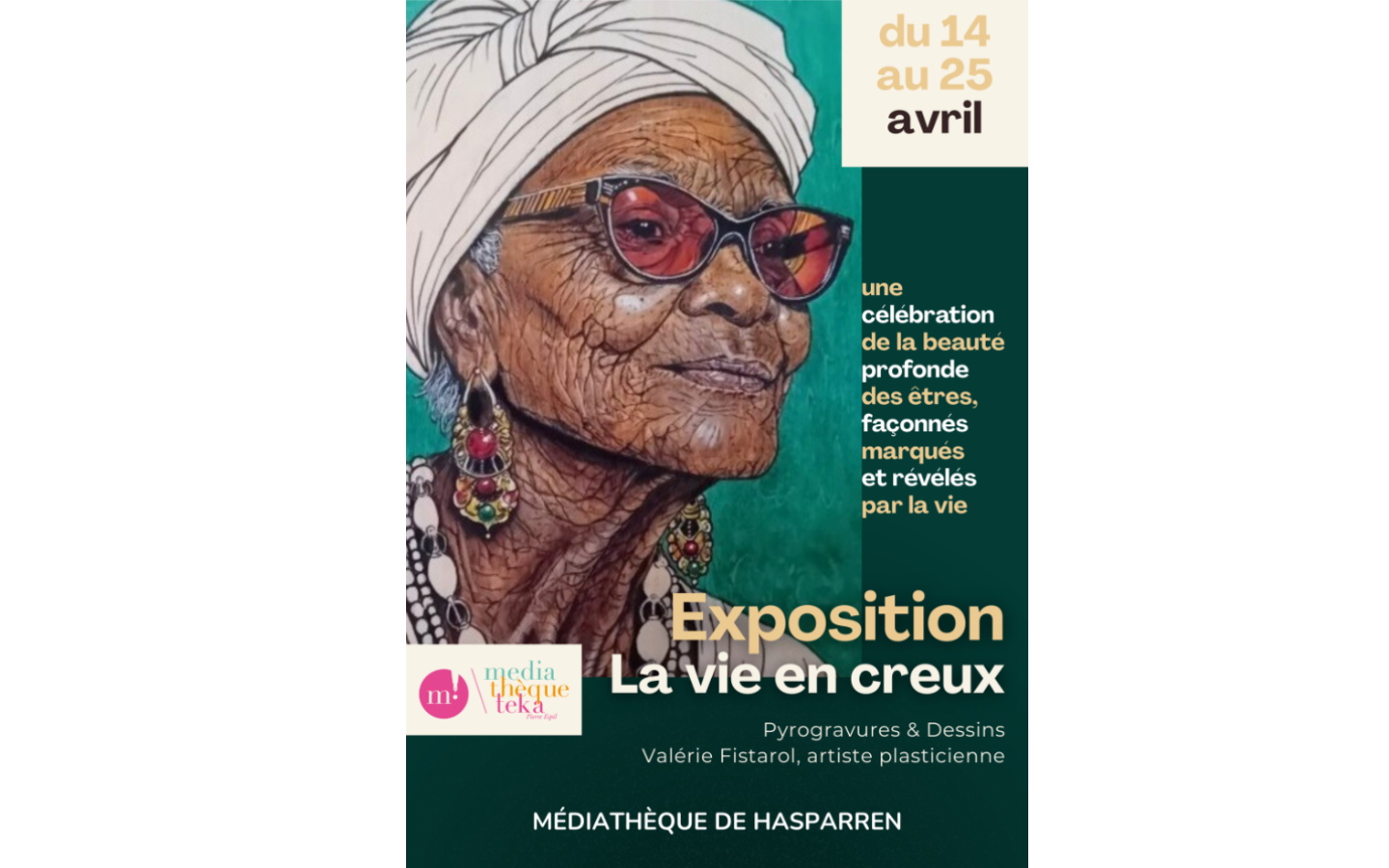Exposition la vie en creux