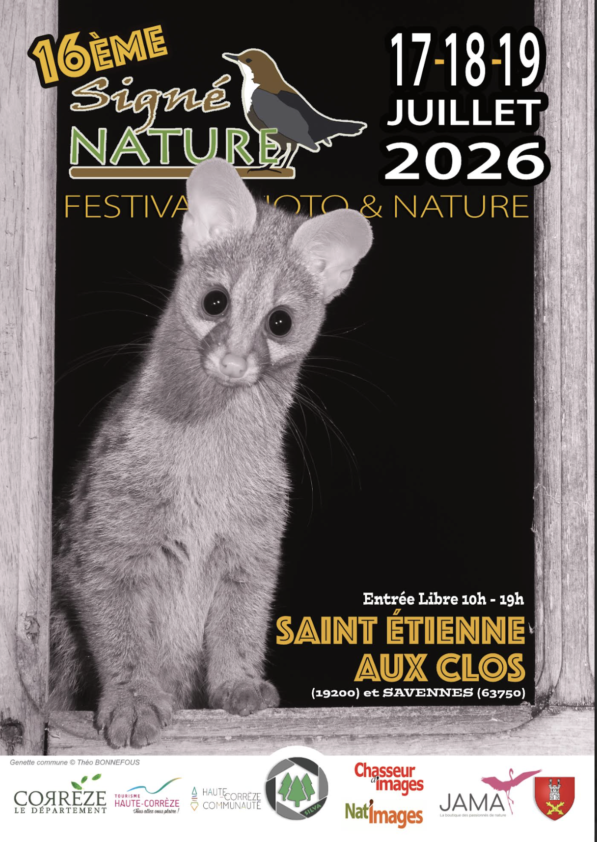 16ème édition Festival photographique "Signé Nature"