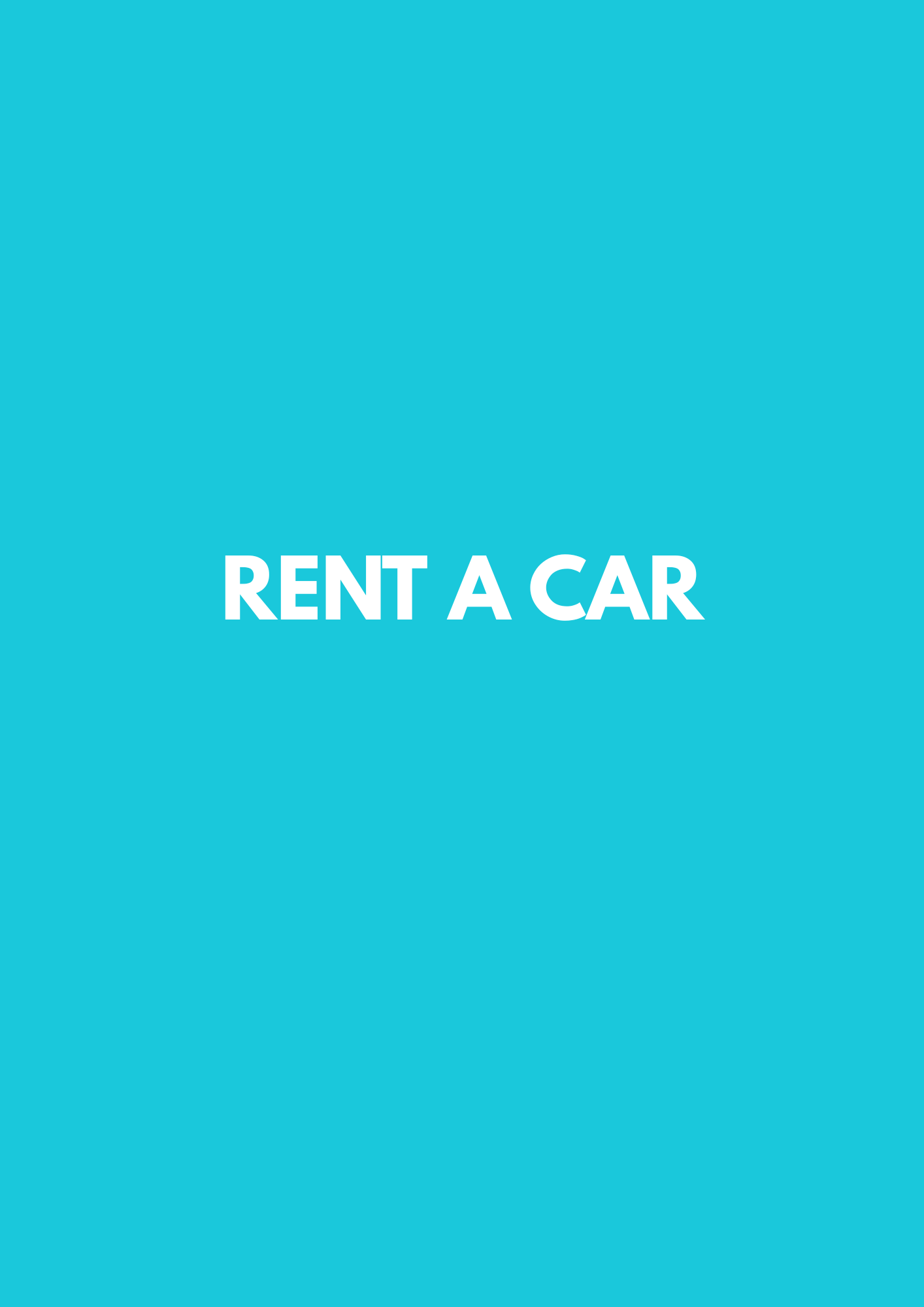 Agence rent a car