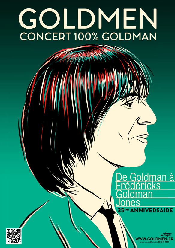 Agen Agora : Les Goldmen - Concert 100% Goldman