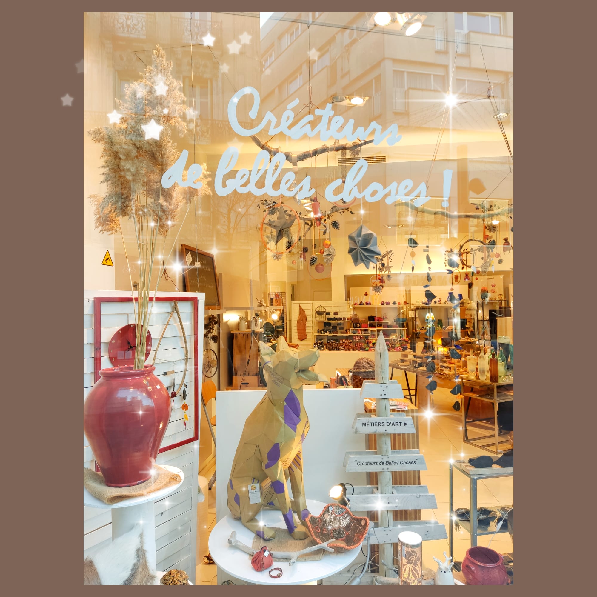 Boutique éphémère d’artisans d’art