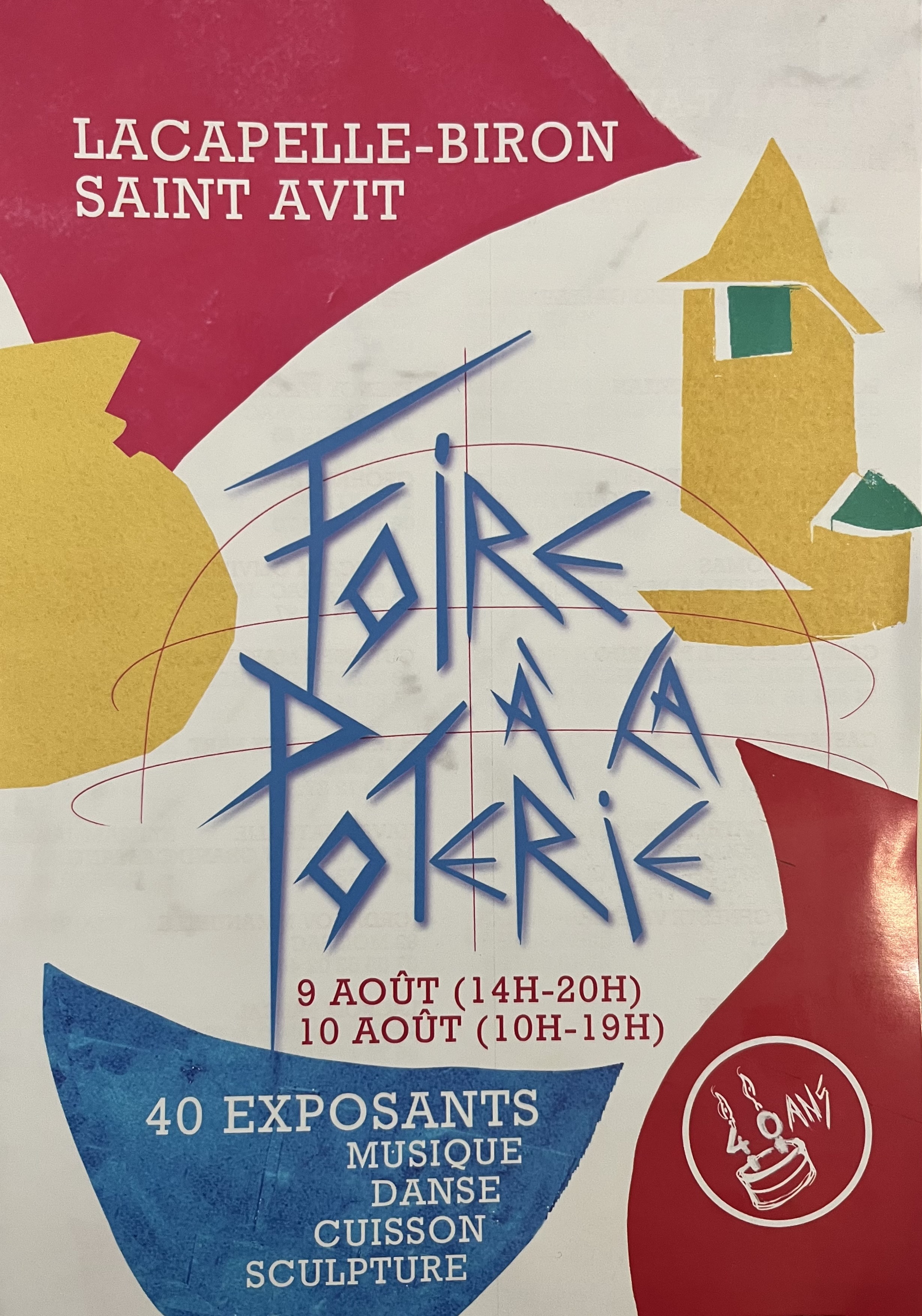 Foire à la poterie de Saint-Avit 41e édition