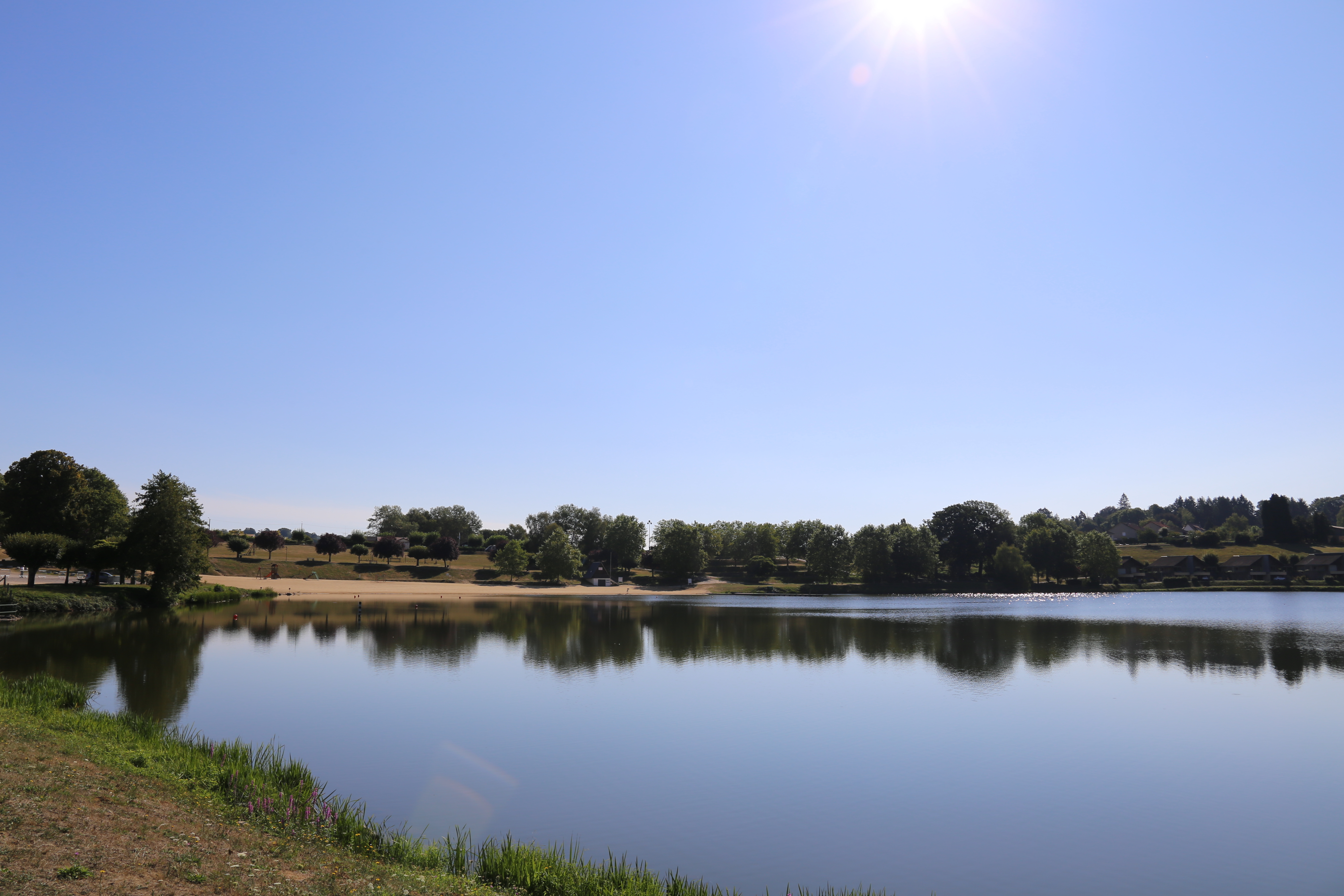 Plan d'eau de Châteauneuf-la-Forêt