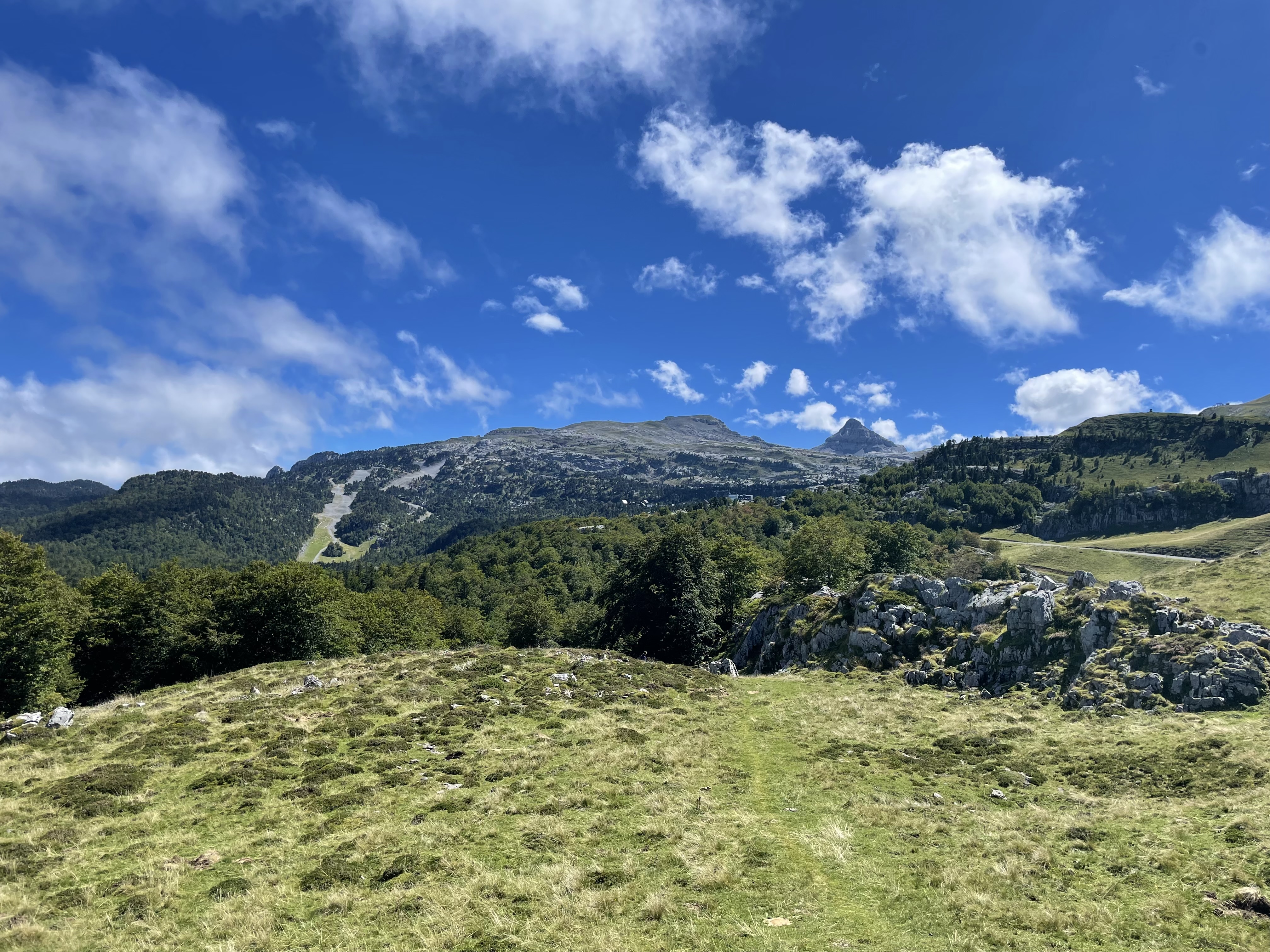 Espace nordique de La Pierre Saint-Martin en été
