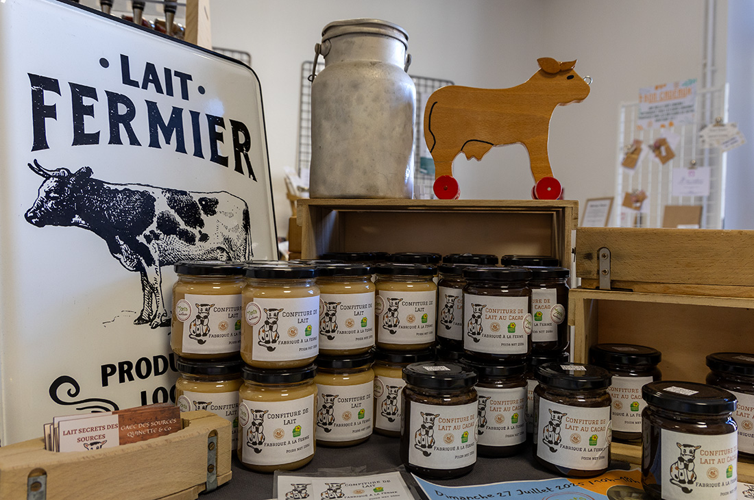 Fromage Lait secrets des sources