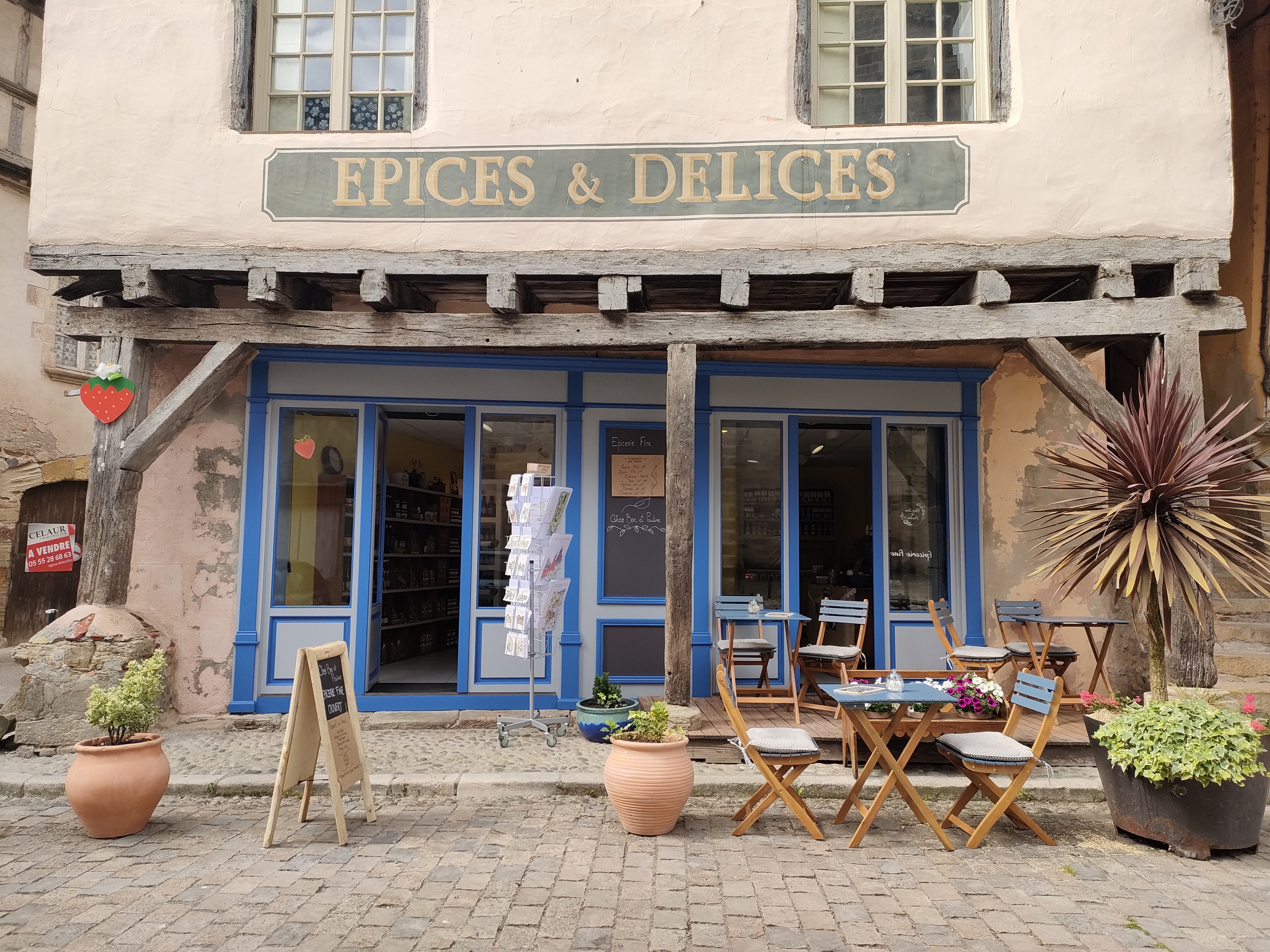 Chez Ben et Pauline, épicerie fine, salon de thé, Beaulieu-sur-Dordogne - photo 3