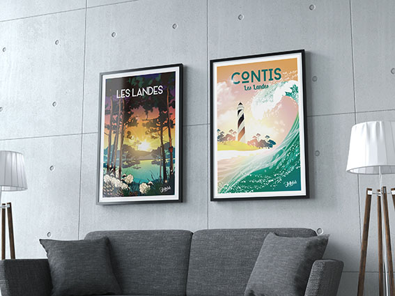 Jellyfish Travelposter