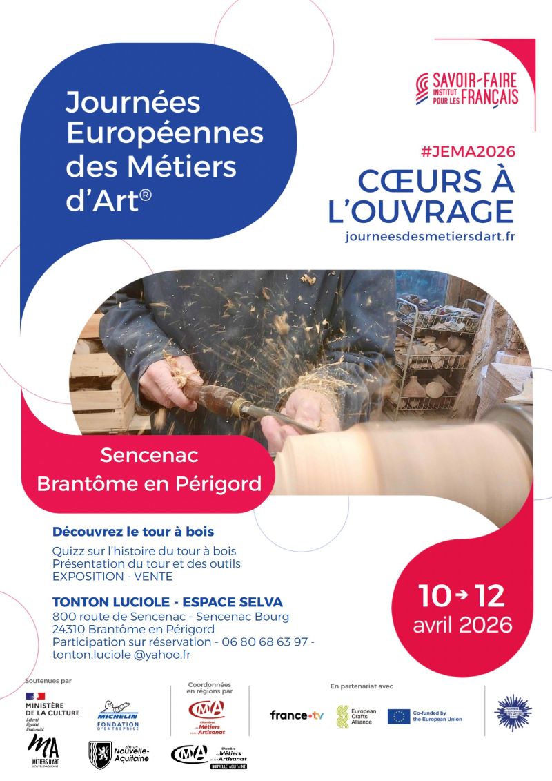 Journées Européennes des Métiers d'Arts : Cœurs à l'ouvrage — visuel événement