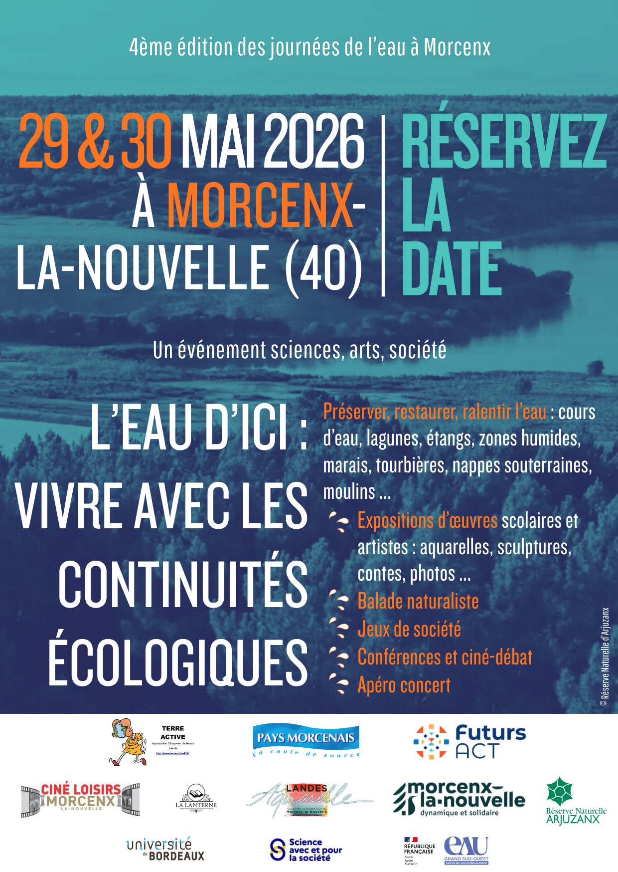 Journée de L'Eau - T4ième édition résevez la date !