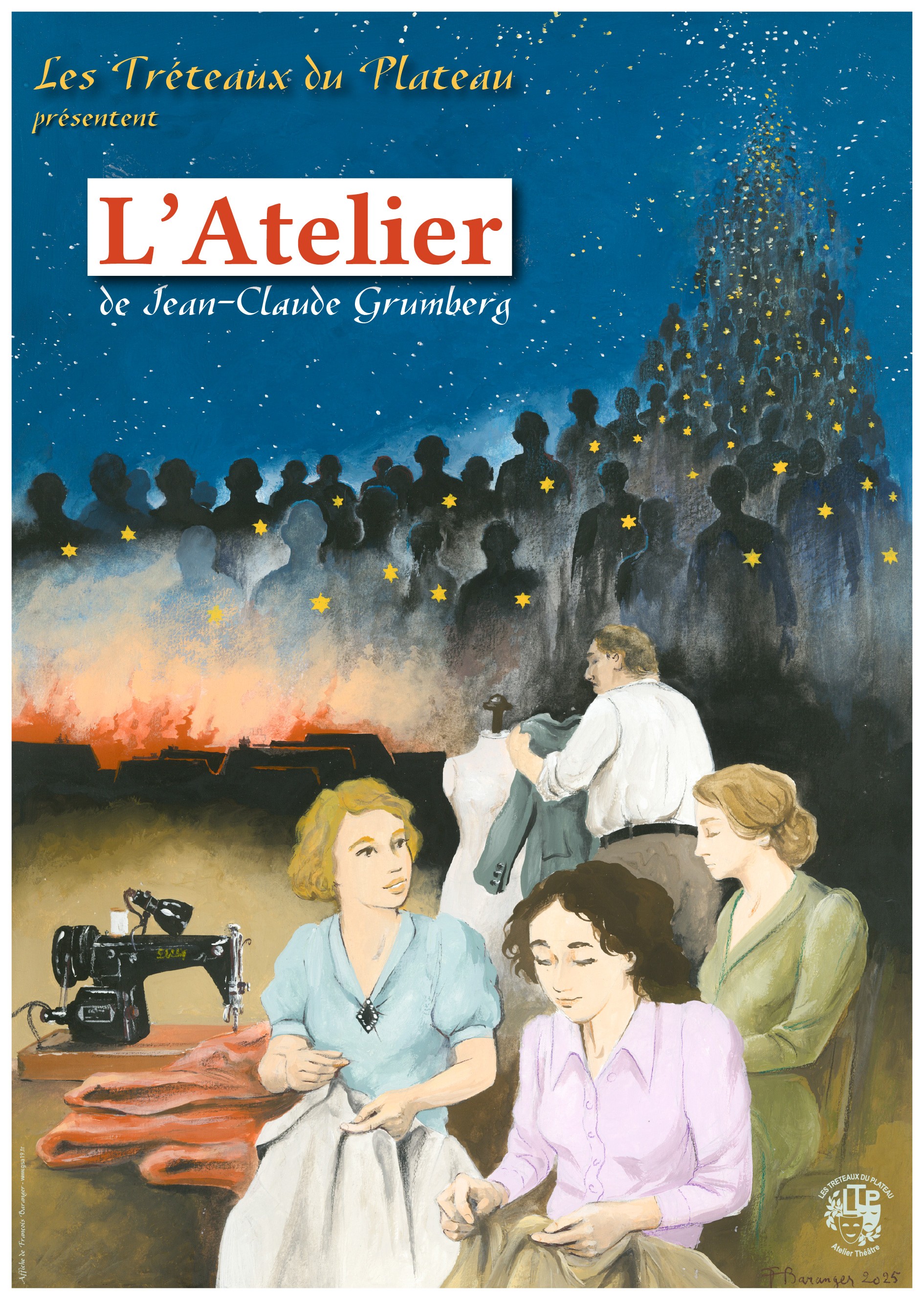 Théâtre "L'atelier" de Jean-Claude Grumberg