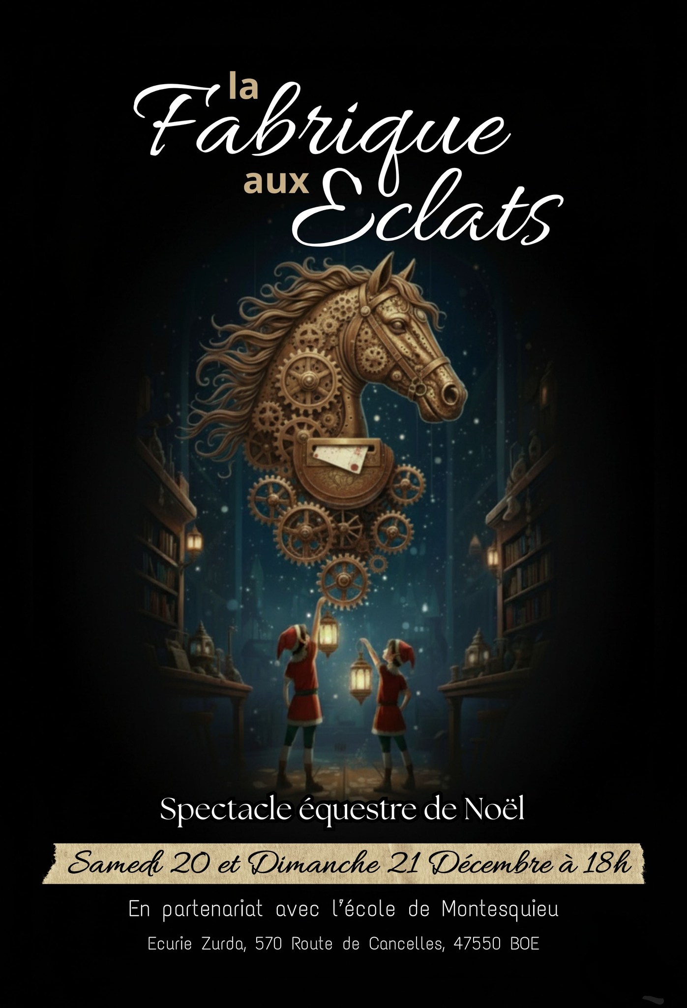 Spectacle équestre de Noël : 