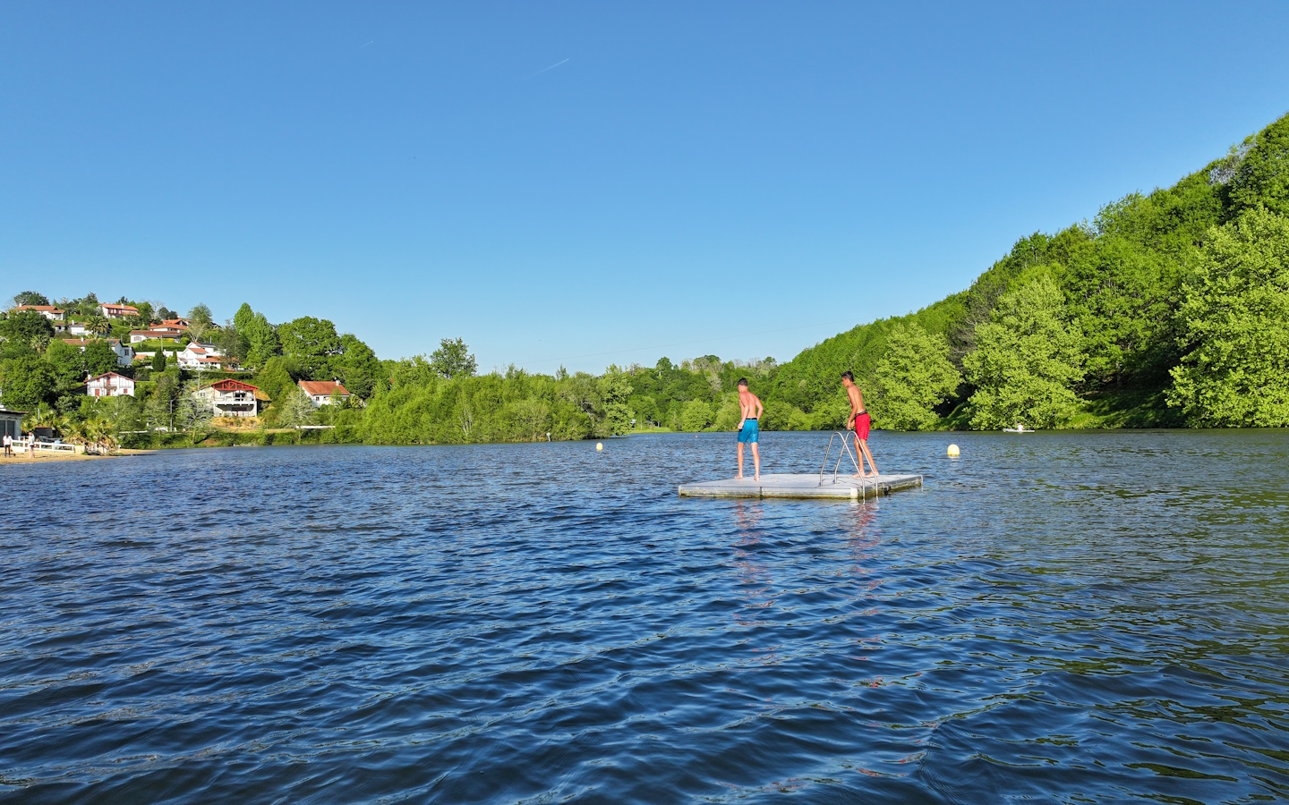 Plage du lac