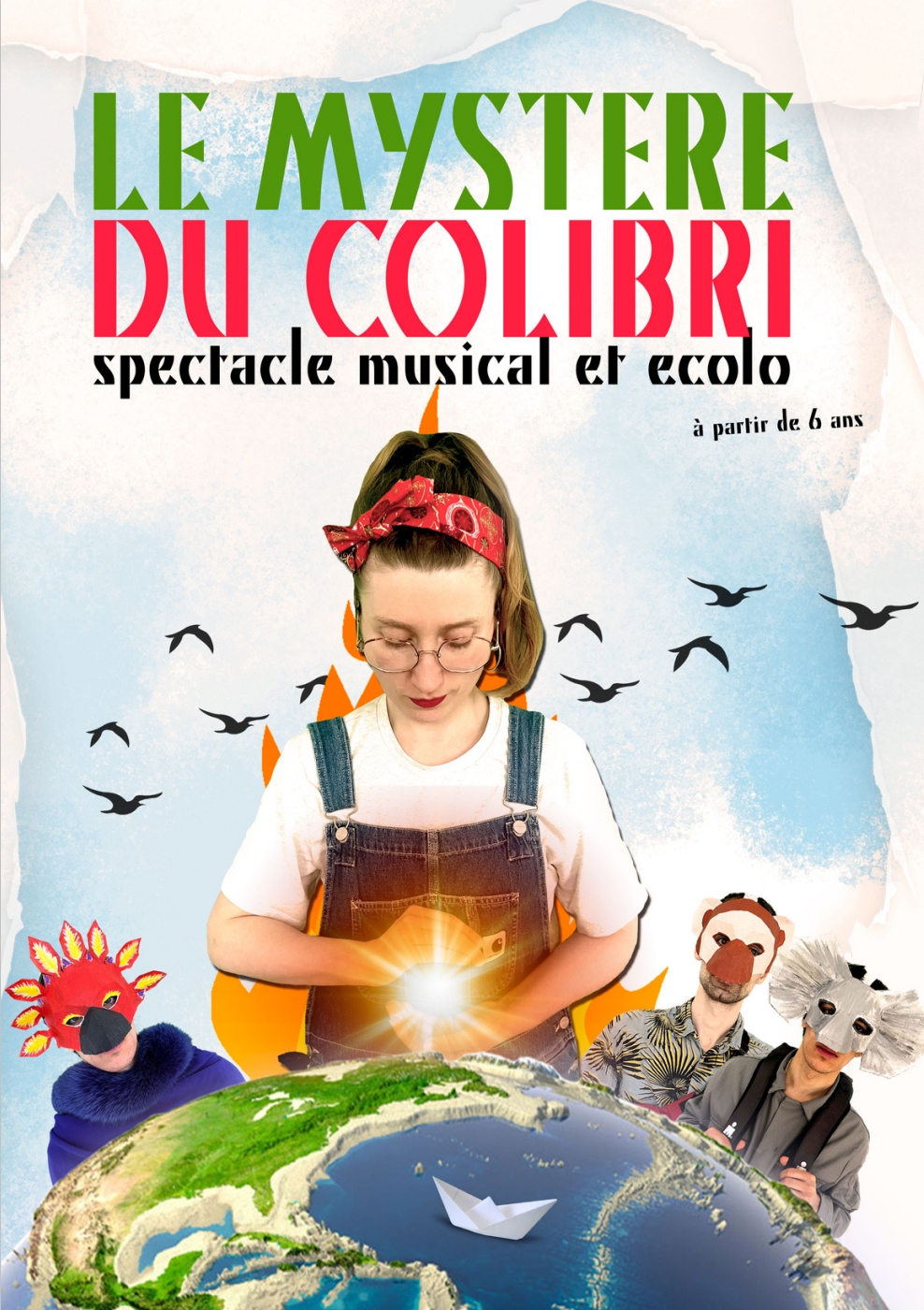 Domaine de Sédières Spectacle jeune public : Le Mystère du Colibri