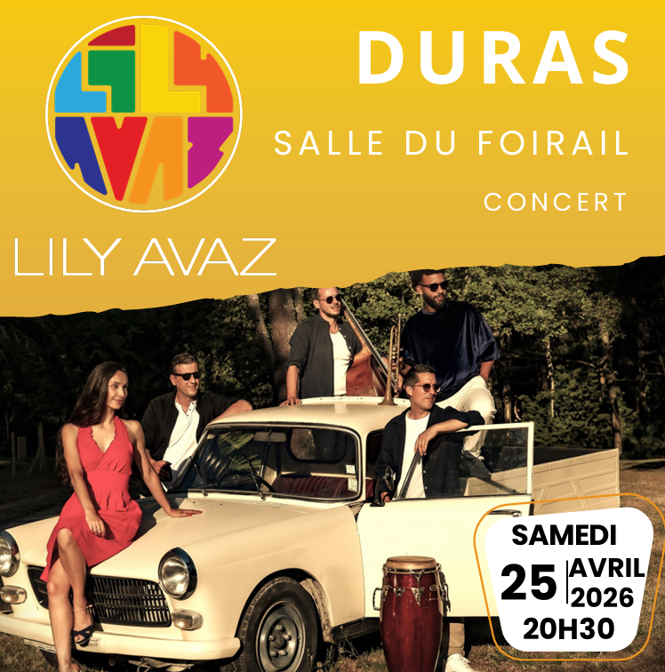 Concert avec Lily Avaz à Duras