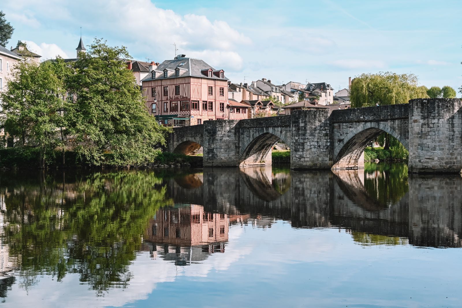 マキシム・モーフラ、「LE PONT DE LEGUENAY, BRUGES」 マキシム・モーフラ、「LE PONT DE LEGUENAY, BRUGES」