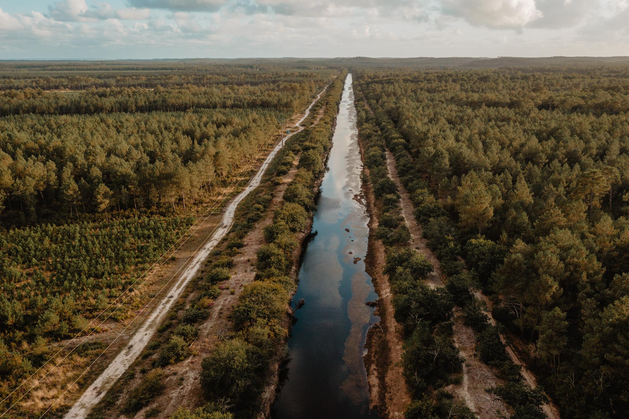Canal des Étangs du Porge
