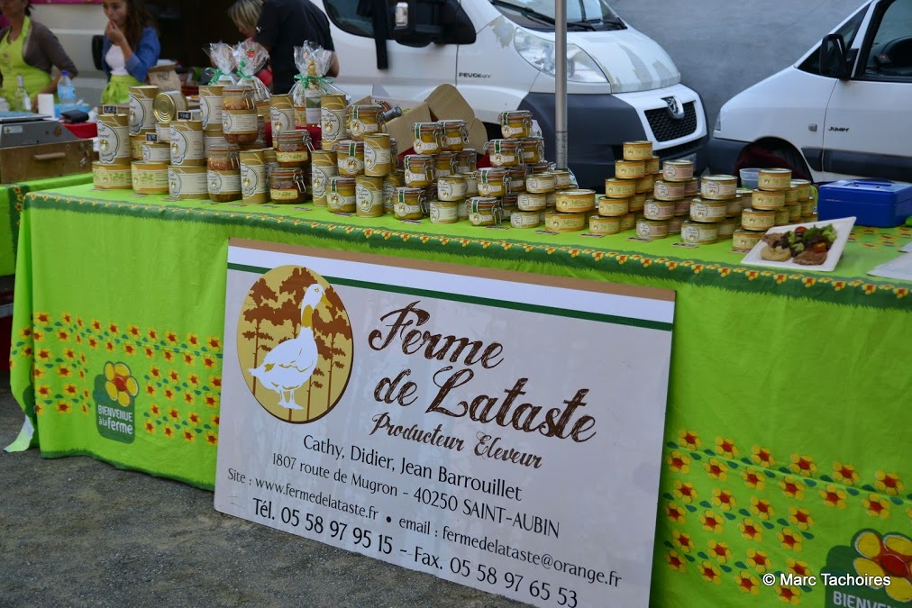 Ferme Lataste - Stand sur marché