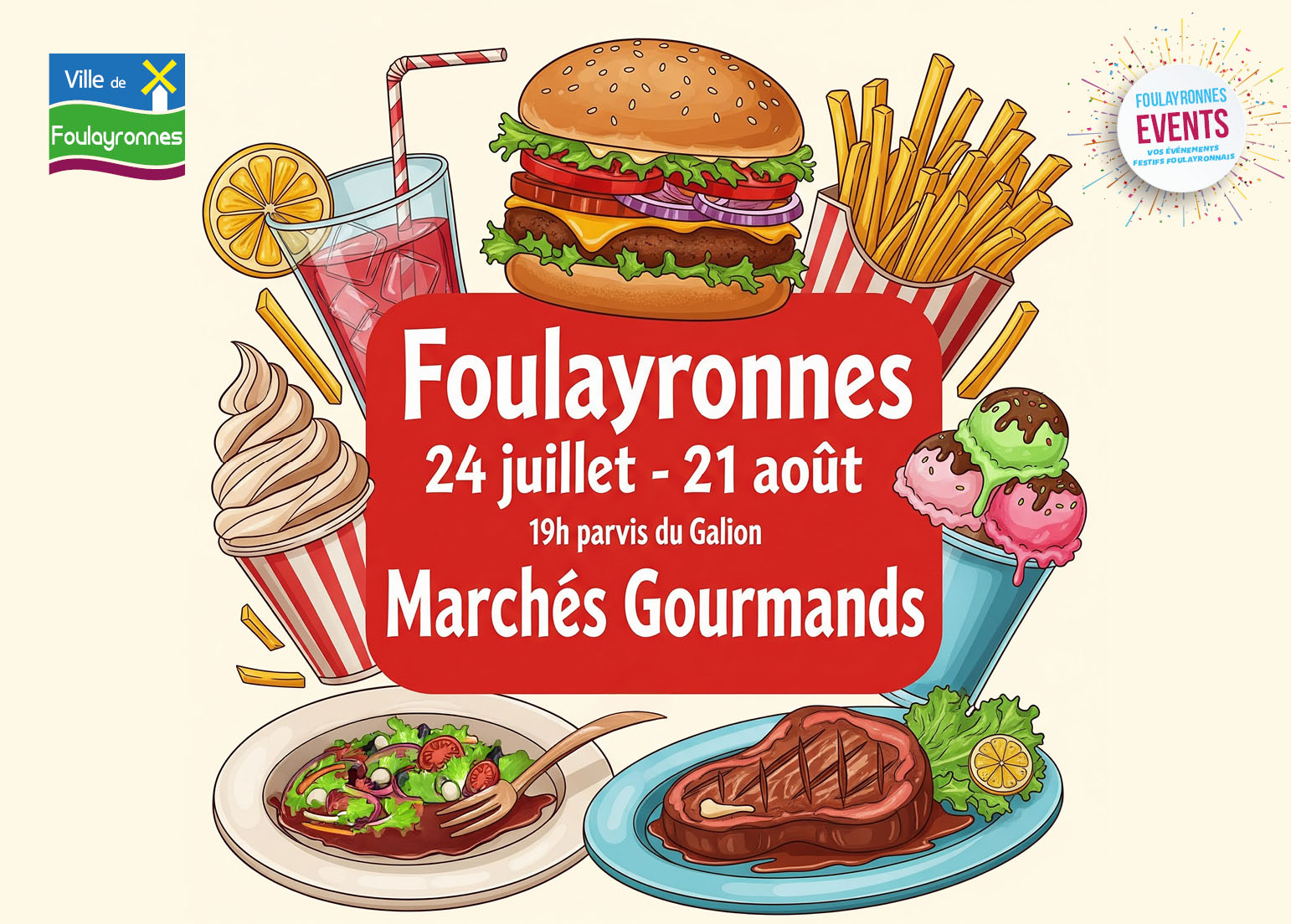 Marchés gourmands de Foulayronnes