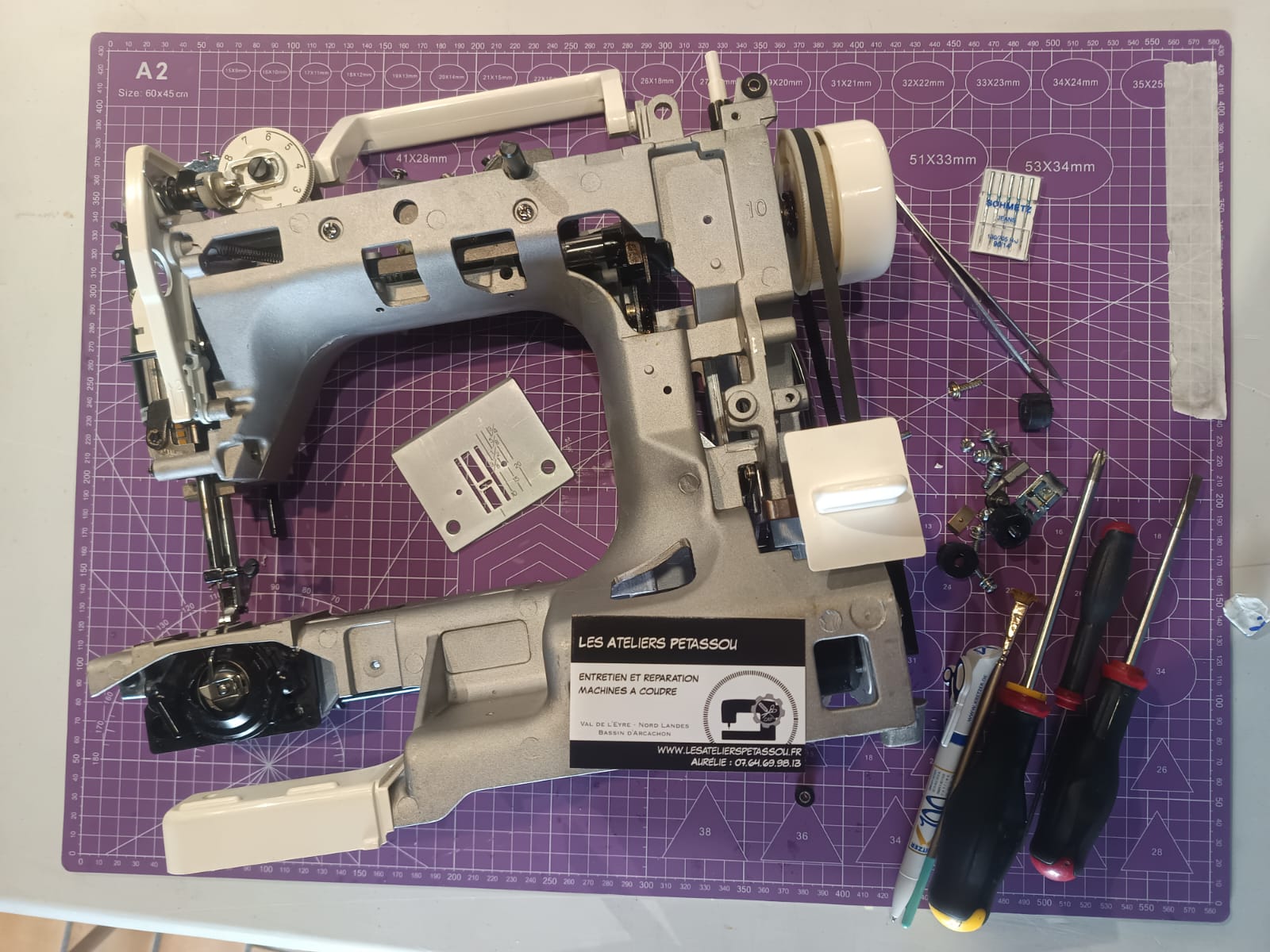 Machine à coudre – « Conseil Express »