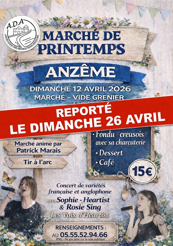 Marché de printemps et vide-greniers
