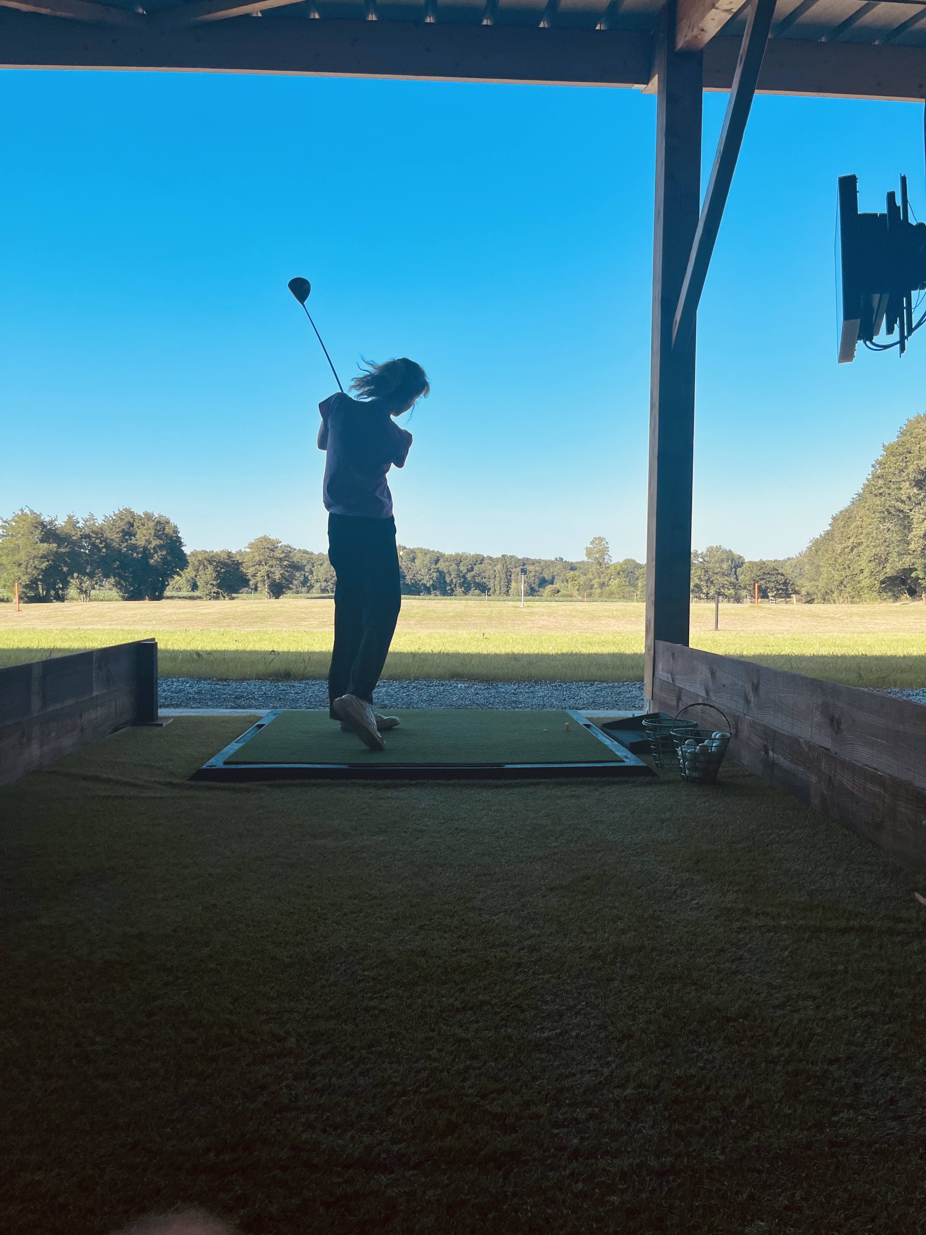 Practice de golf