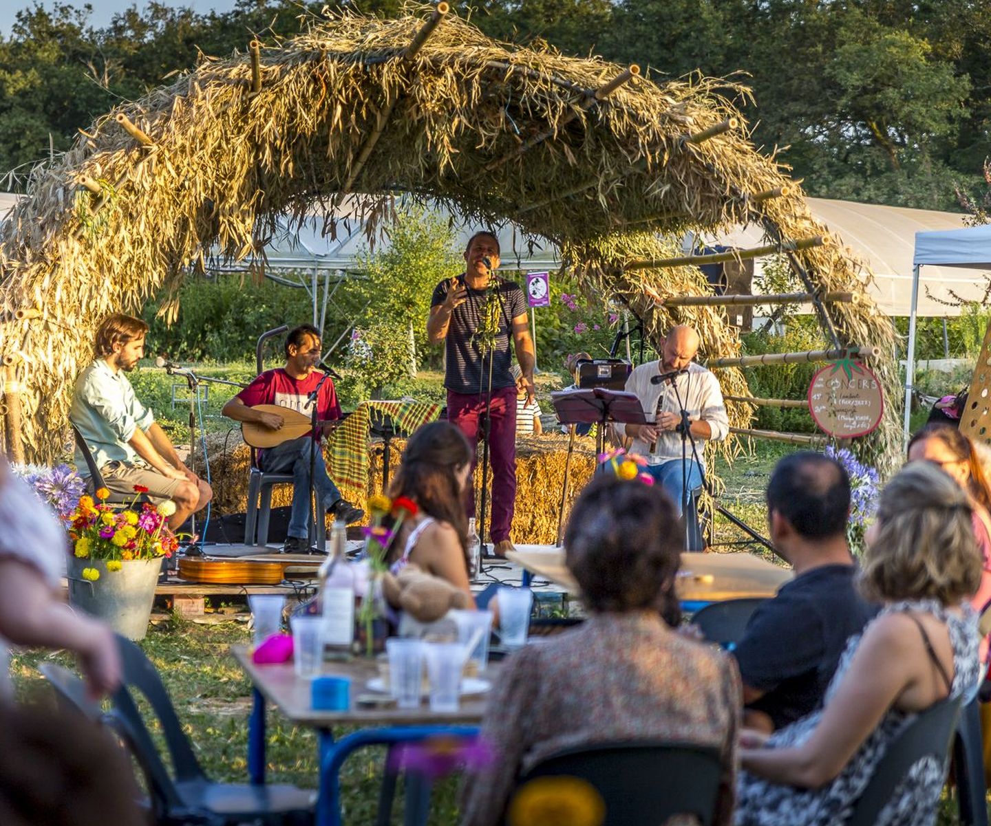 Soirée musicale & paysanne, à la cueillette de l'Aragnon