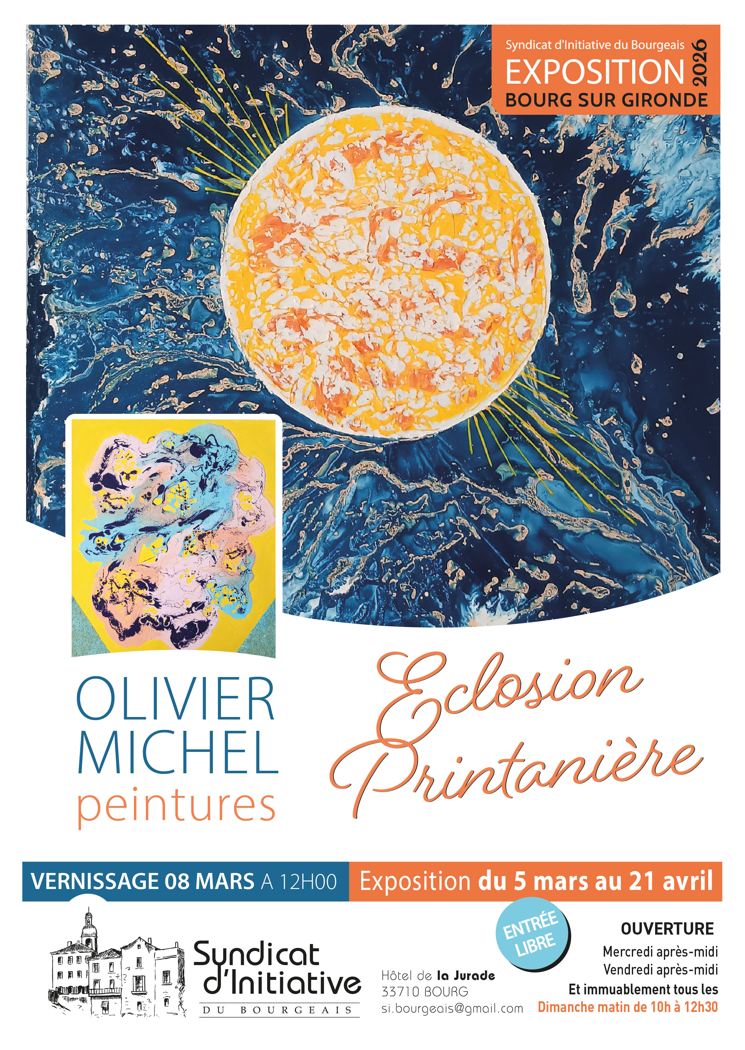 Olivier MICHEL expose "Eclosion Printanière"