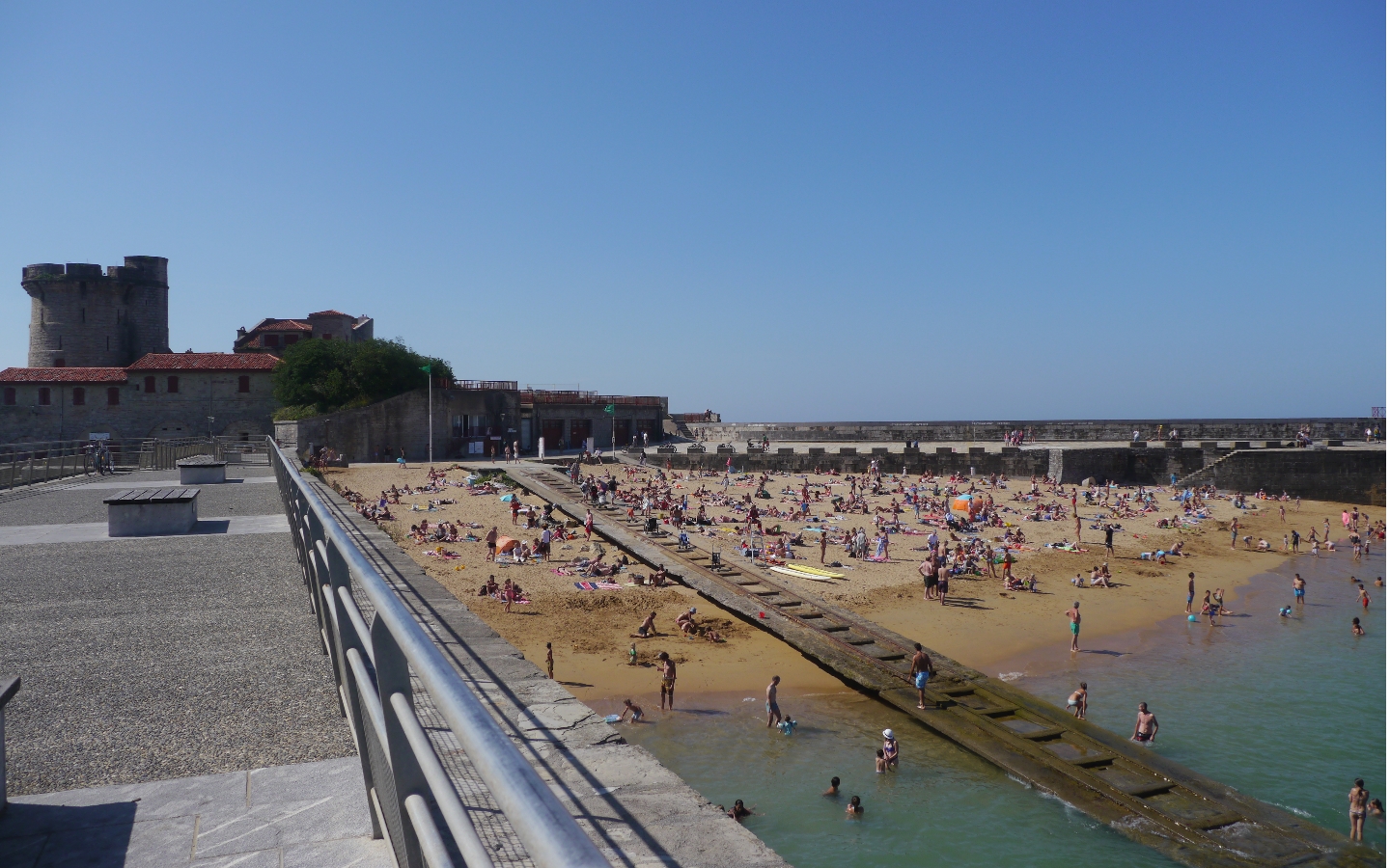Plage du Fort de Socoa