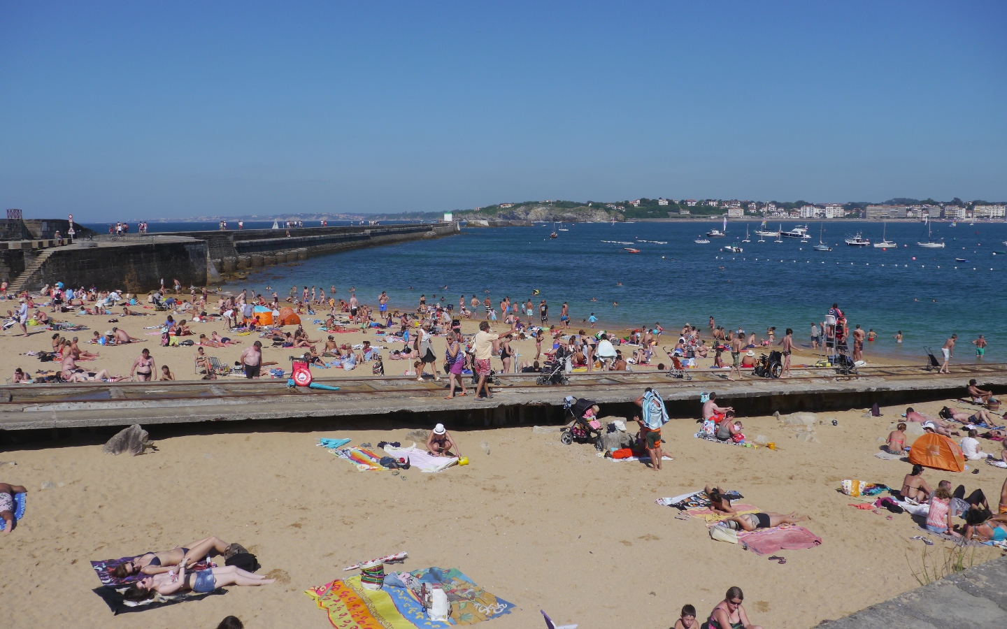 Plage du Fort de Socoa