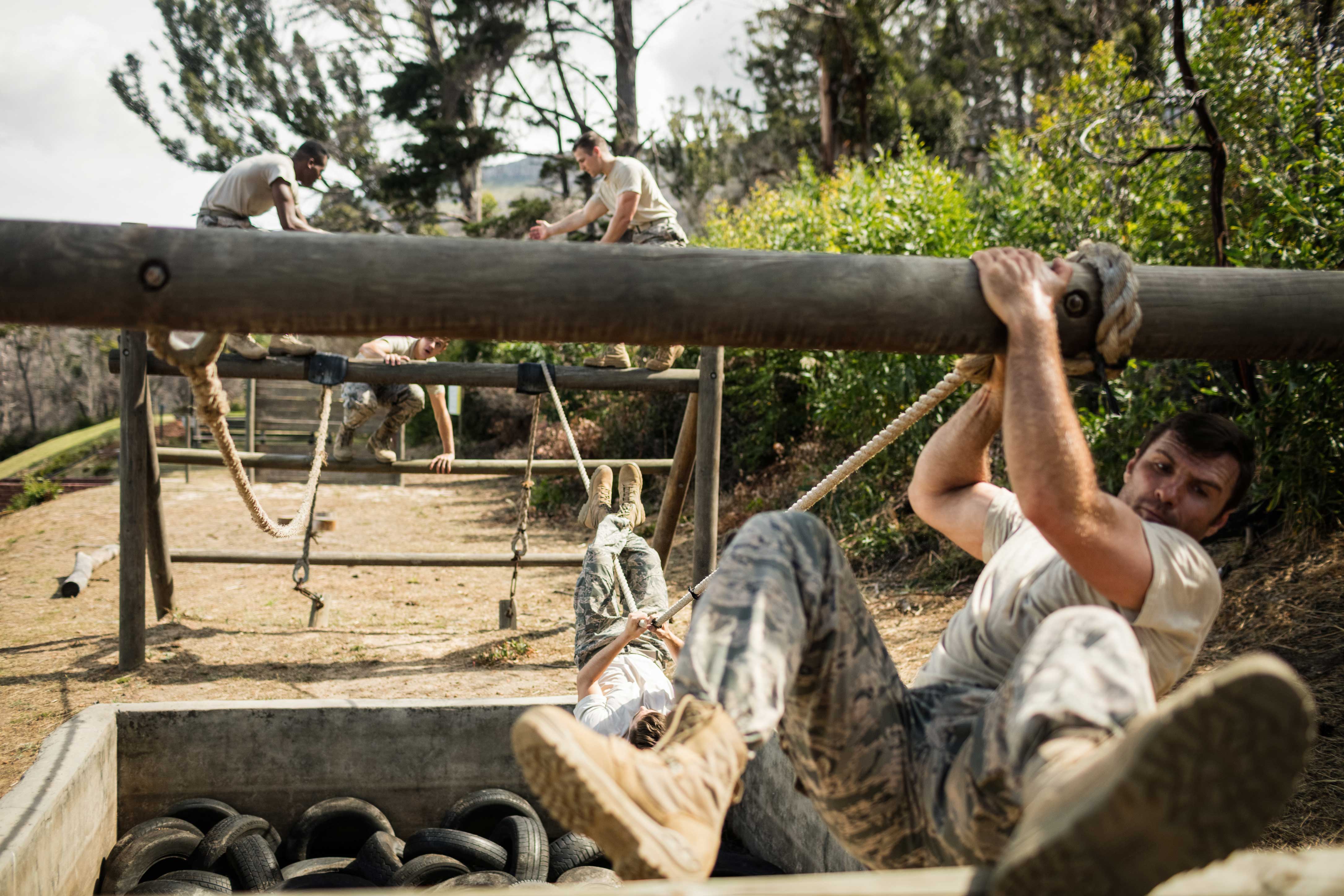 Parcours d'obstacles Bije Bootcamp