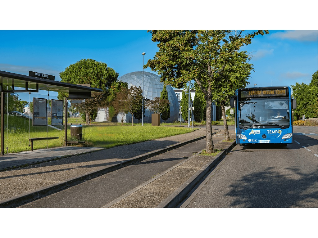 TEMPO le réseau de bus de l'Agglo d'Agen
