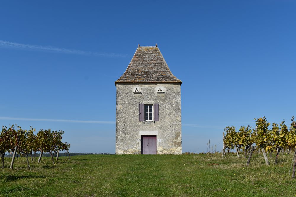 Point de vue du pigeonnier Jean de Blanc