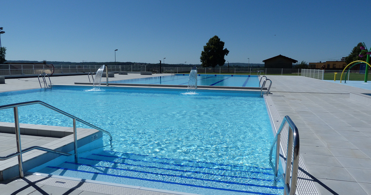 Piscine de plein air d'Isle