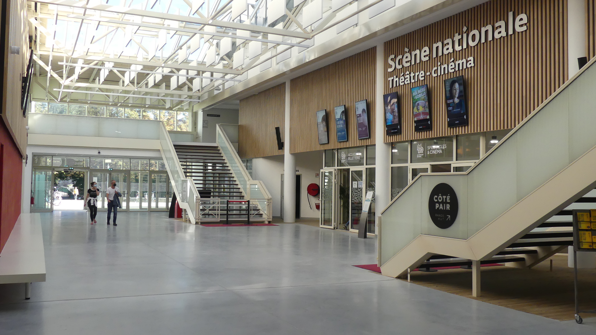 Le "Moulin du Roc", Scène nationale et cinéma à Niort