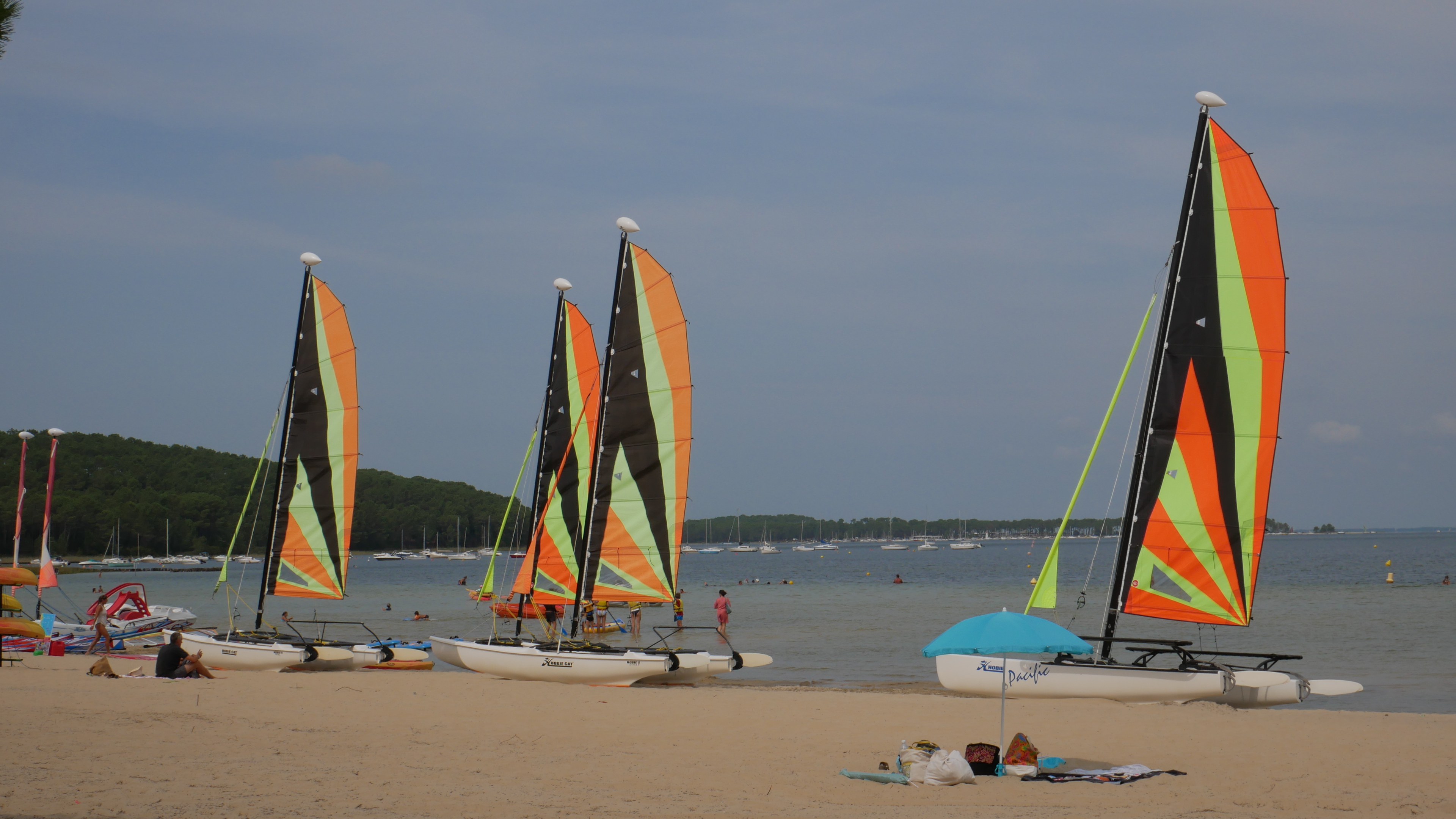 Plage surveillée de Maubuisson