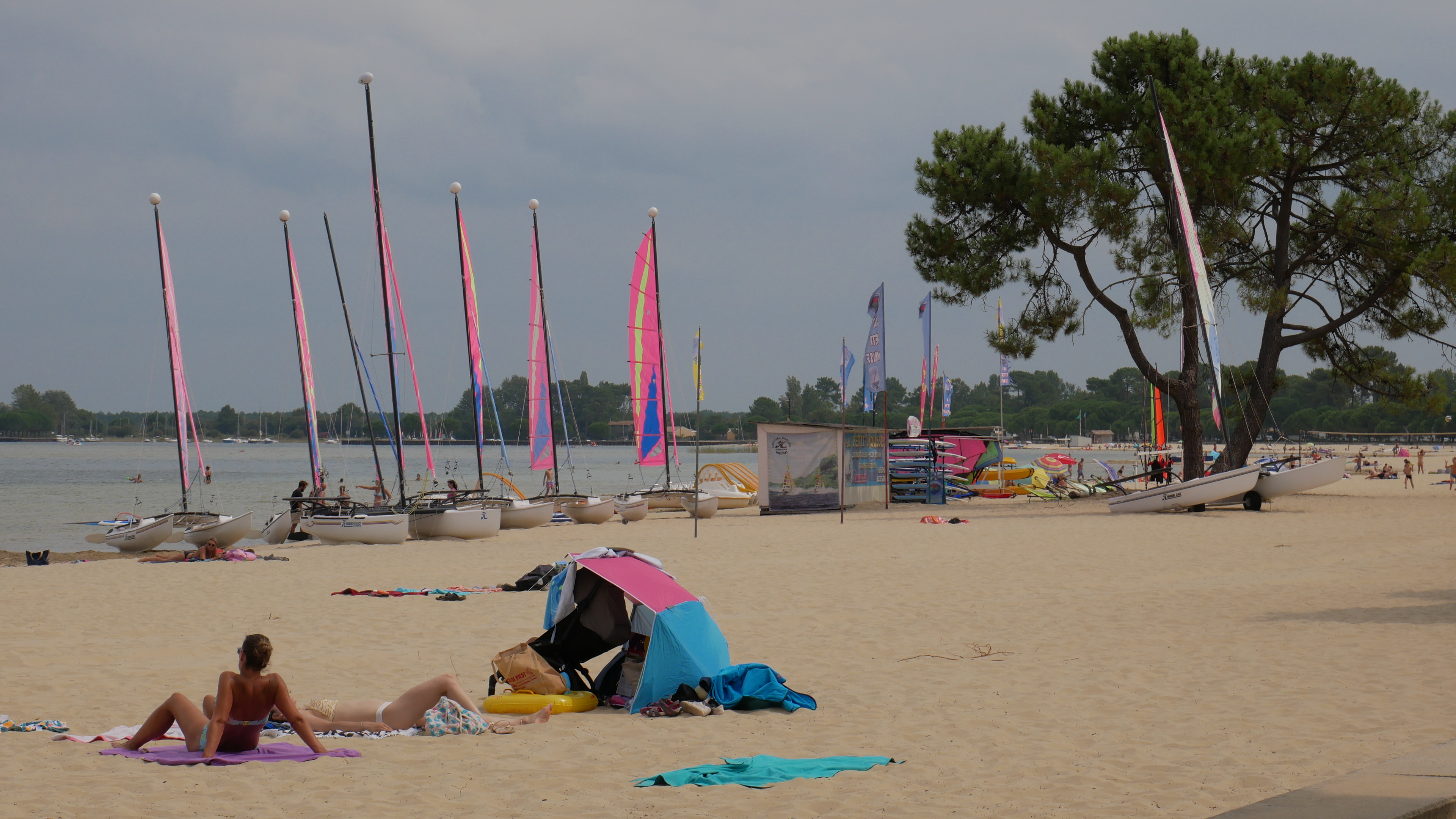 Plage surveillée de Maubuisson
