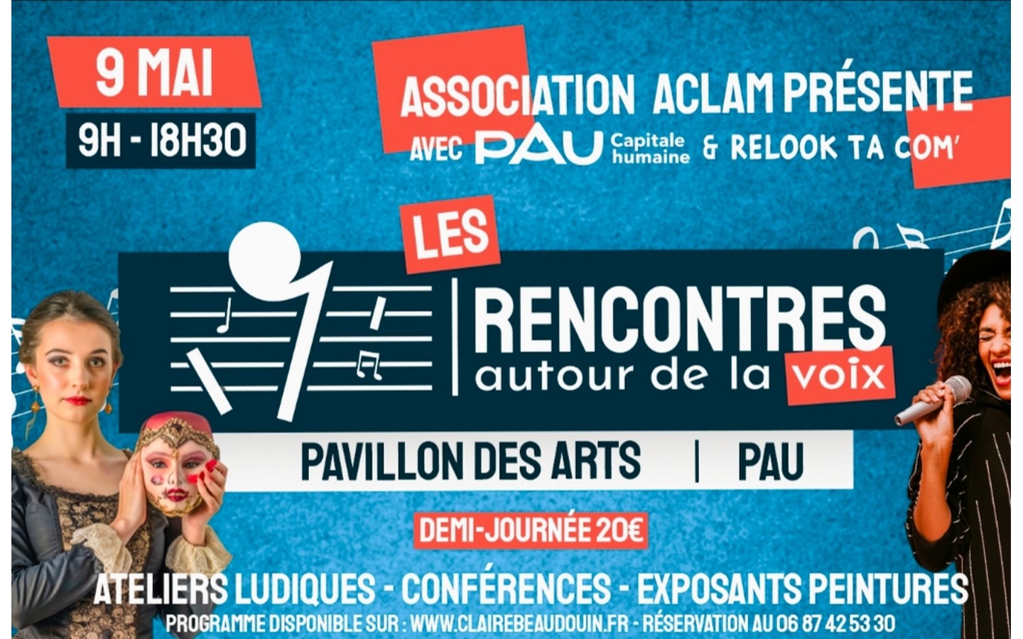 Les rencontres autour de la voix — visuel événement