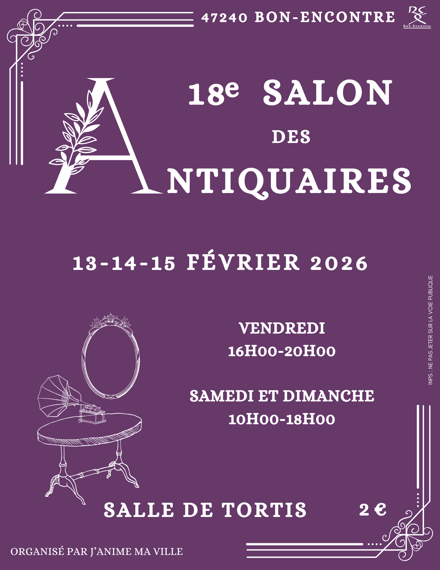 18ème salon des Antiquaires
