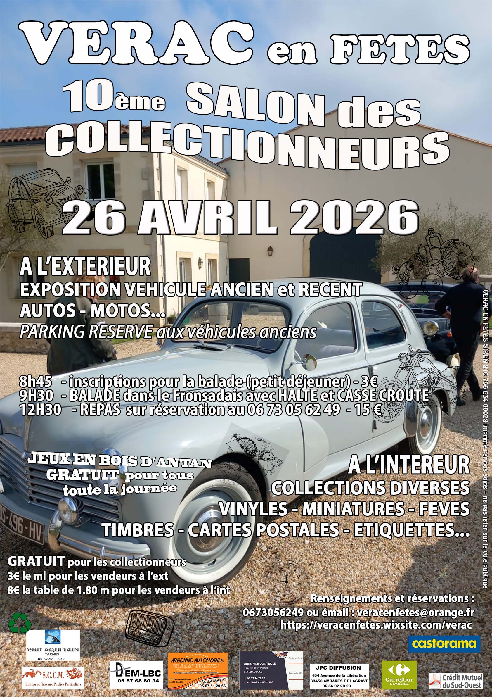 10ième Salon des collectionneurs à Vérac (33).